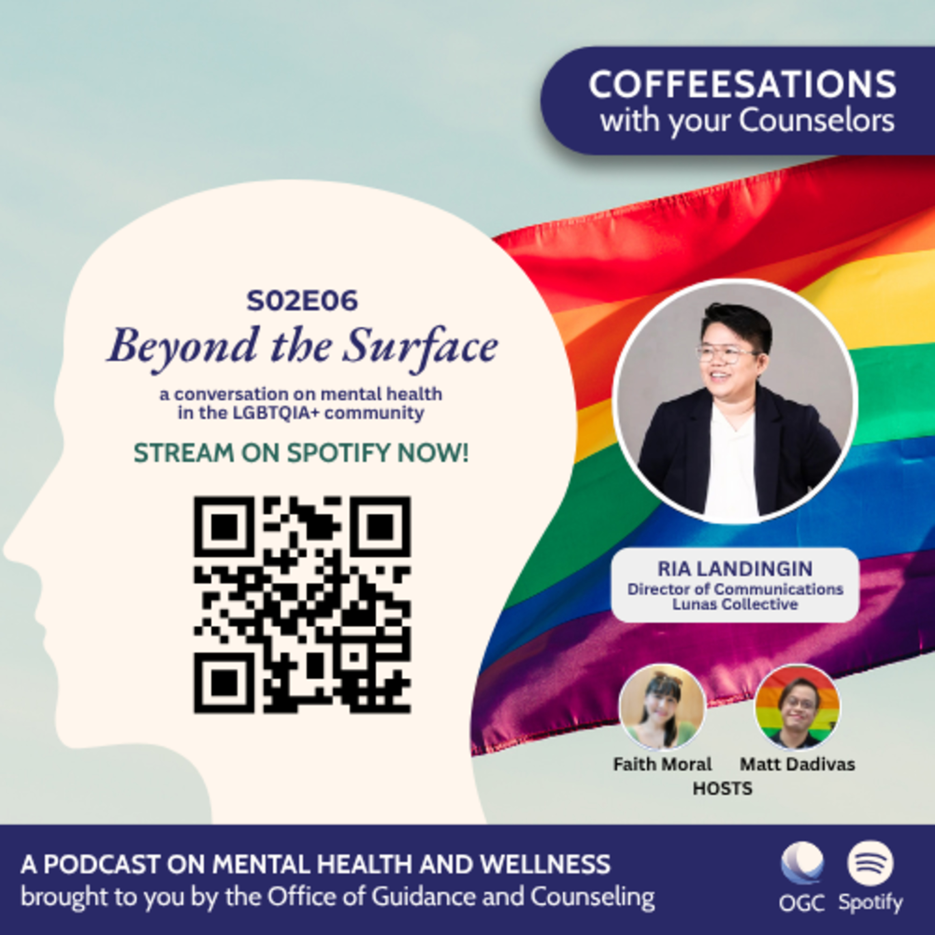 S02E06: Beyond the Surface: Mental Health Struggles in the LGBTQ+ Community episode artwork