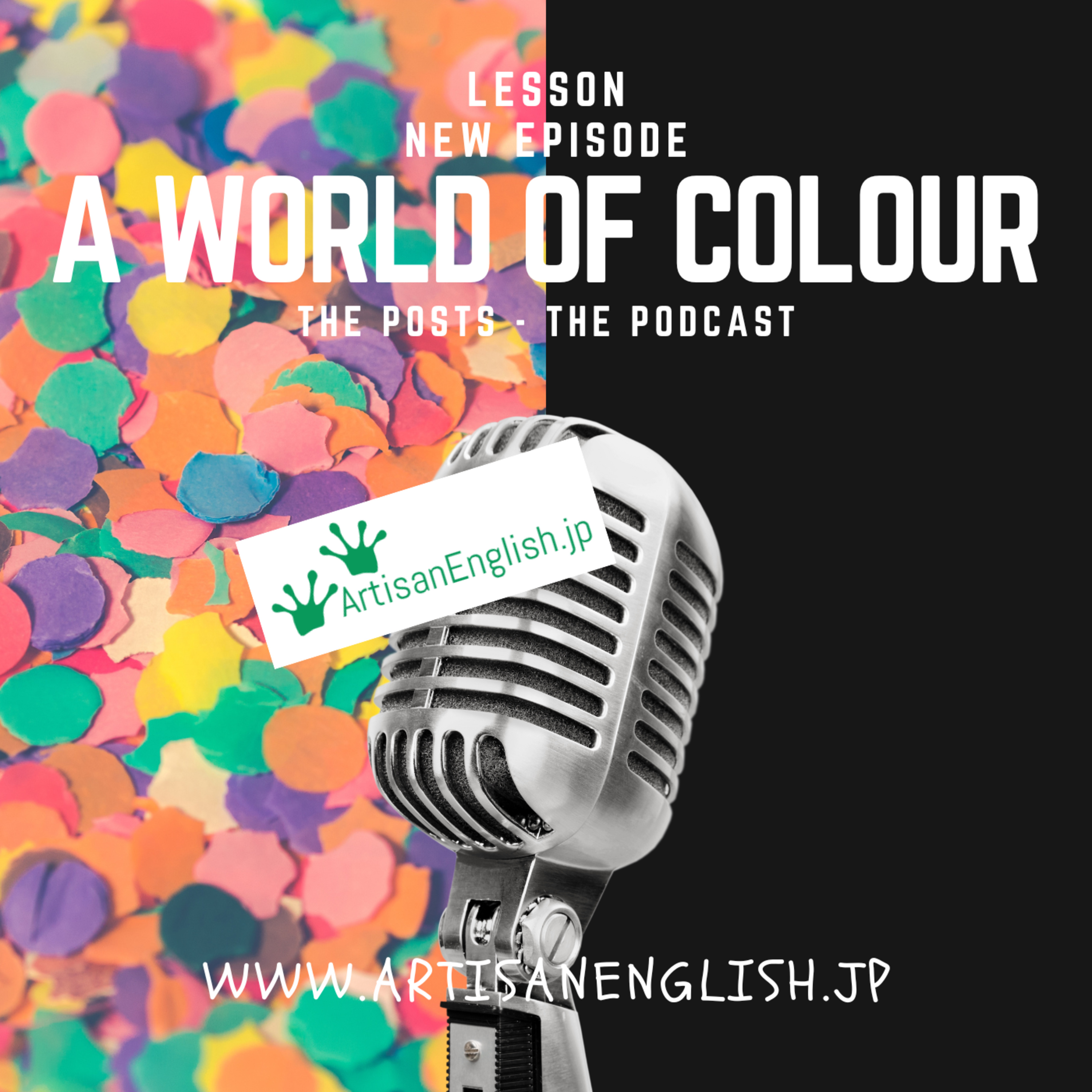 ESL Discussion Lesson: A World of Colour episode artwork