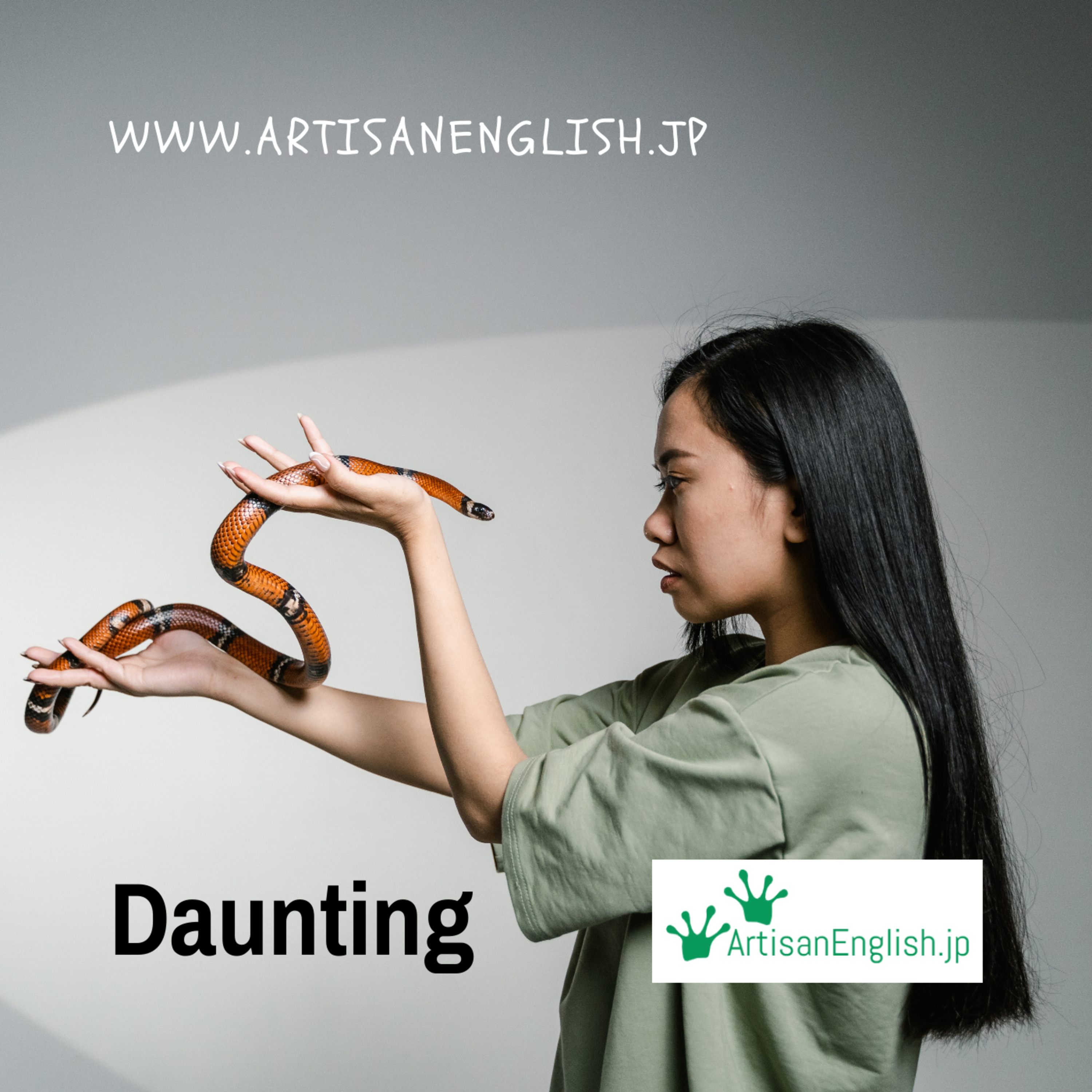 Daunting - ESL Word of the Day episode artwork