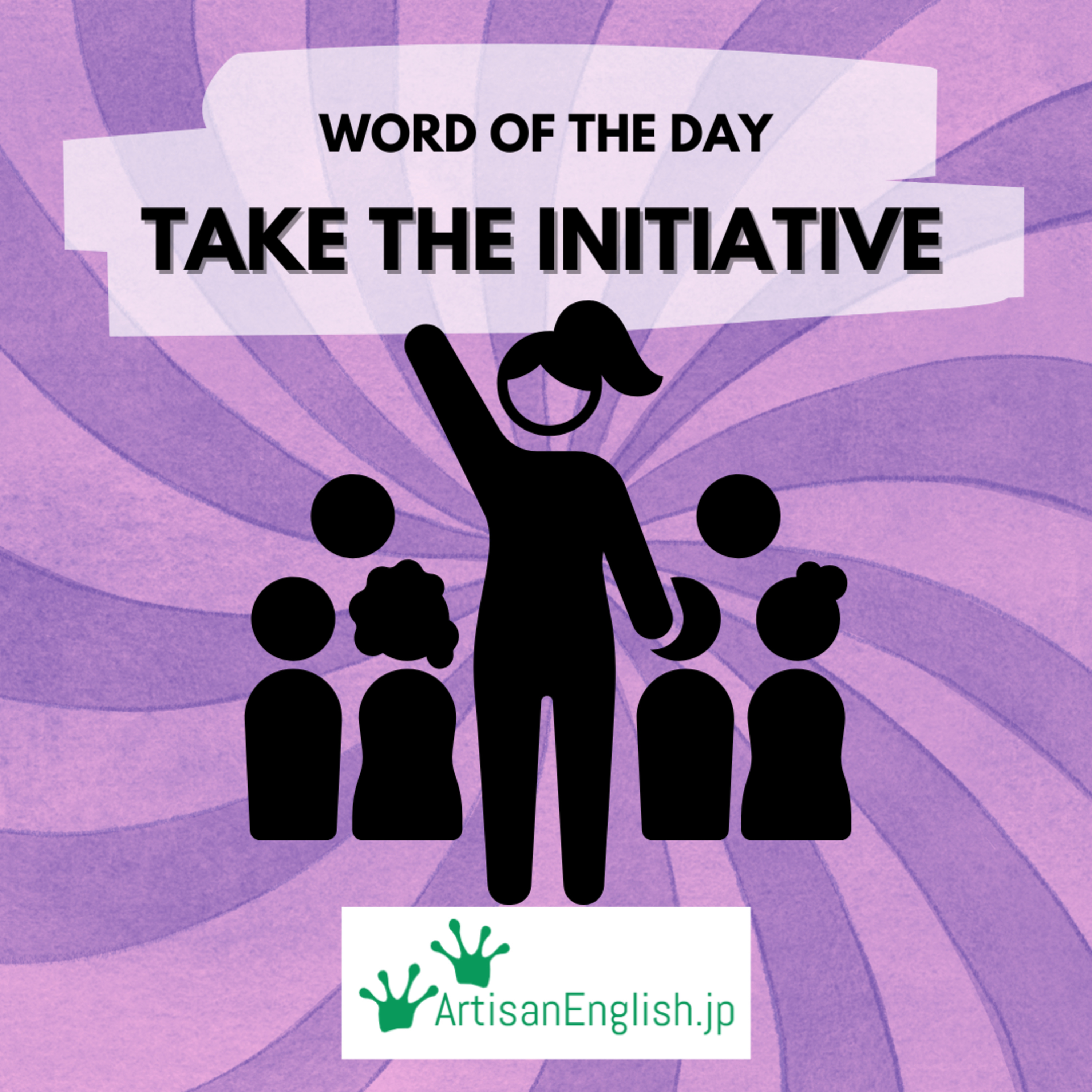 Take the initiative - ESL Phrase episode artwork