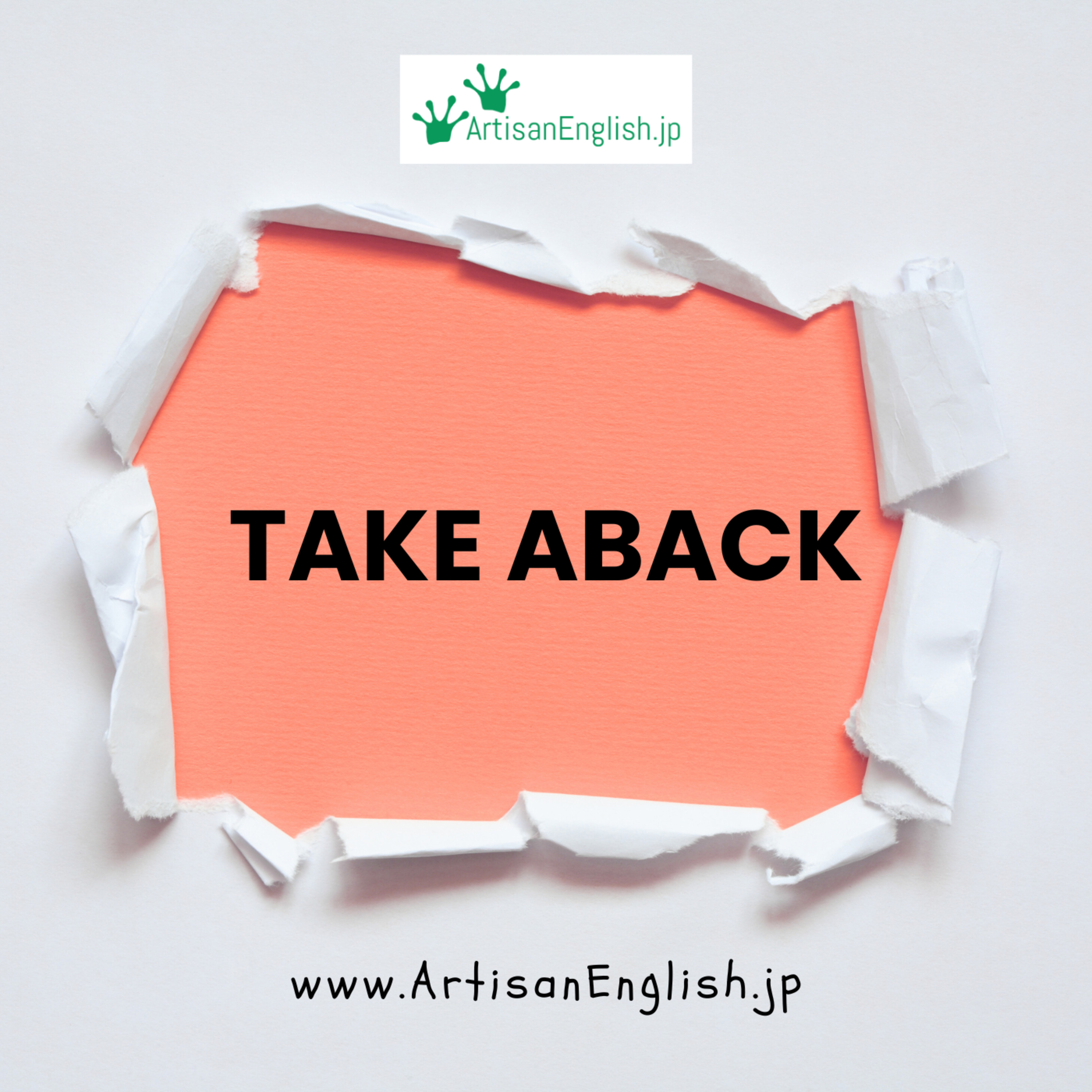 Take Aback - ESL Phrasal Verb episode artwork