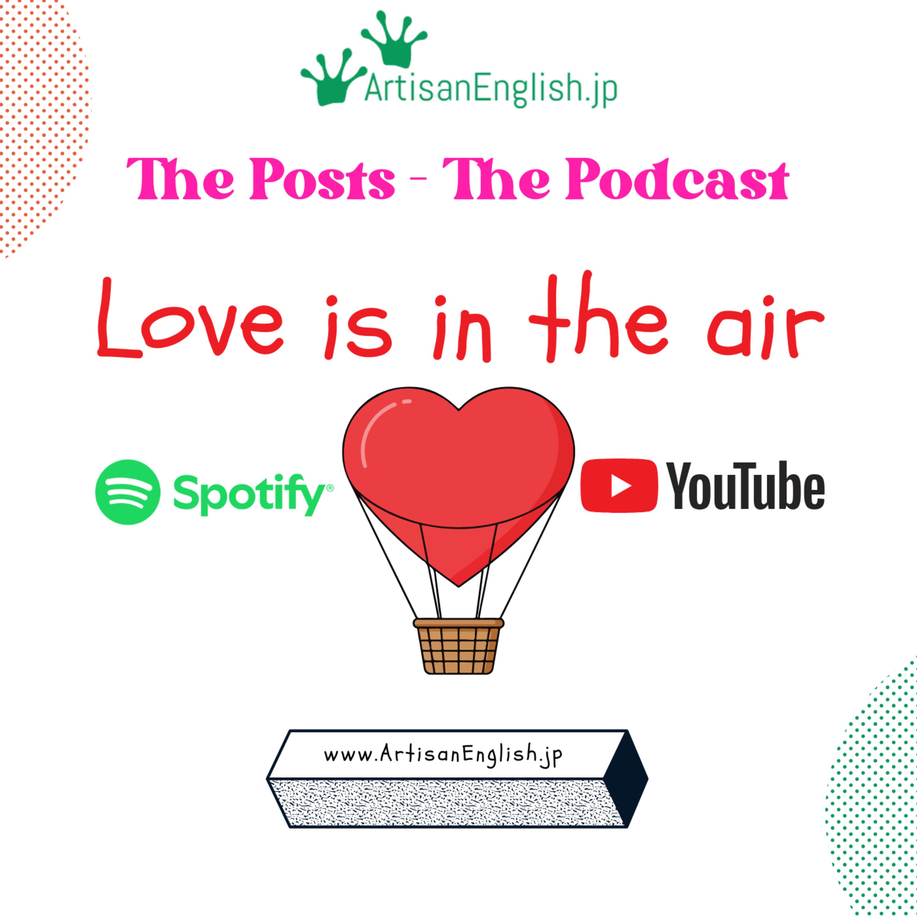 Love is in the air - ESL Valentine's Day Idiom episode artwork