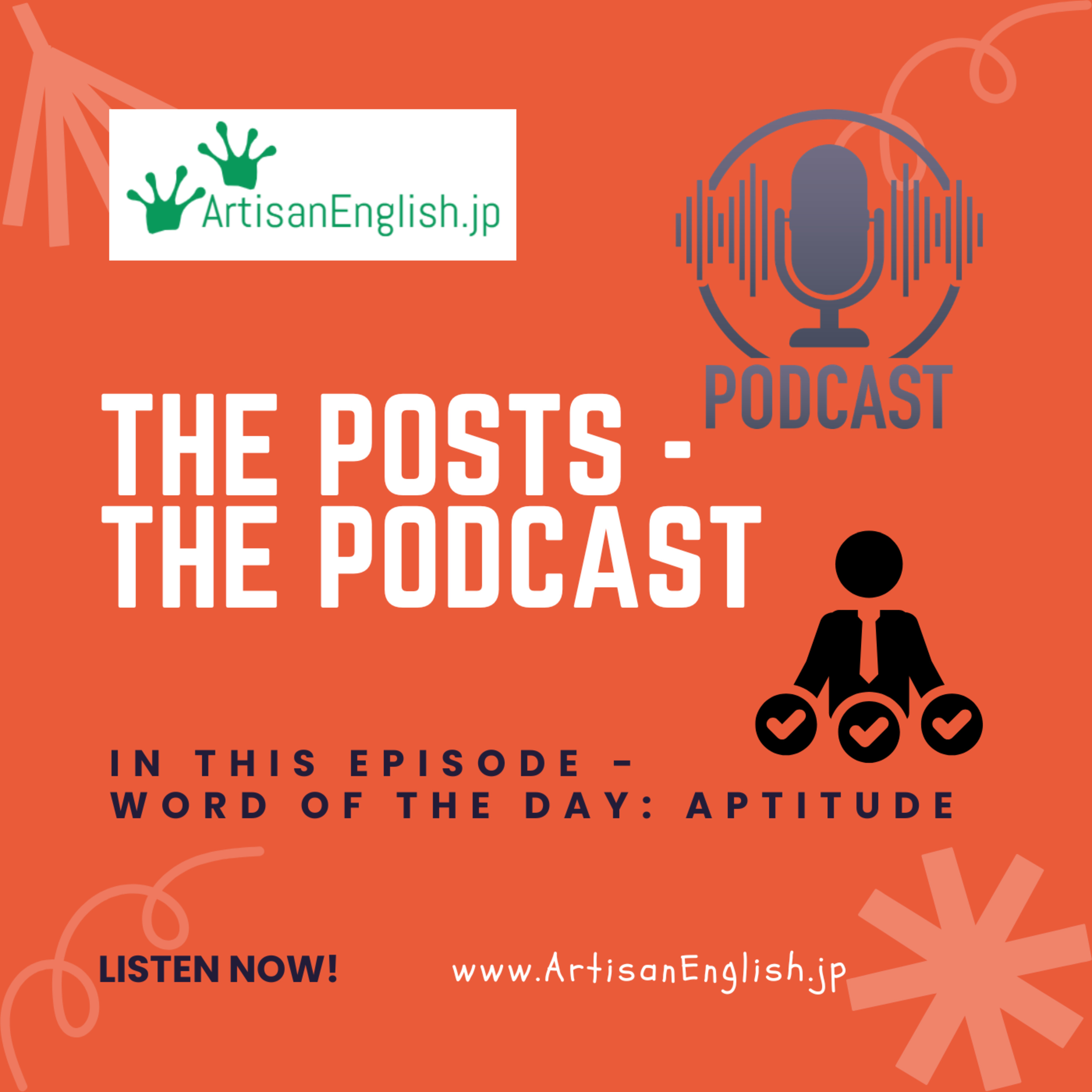 Aptitude - ArtisanEnglish ESL Word of the Day episode artwork