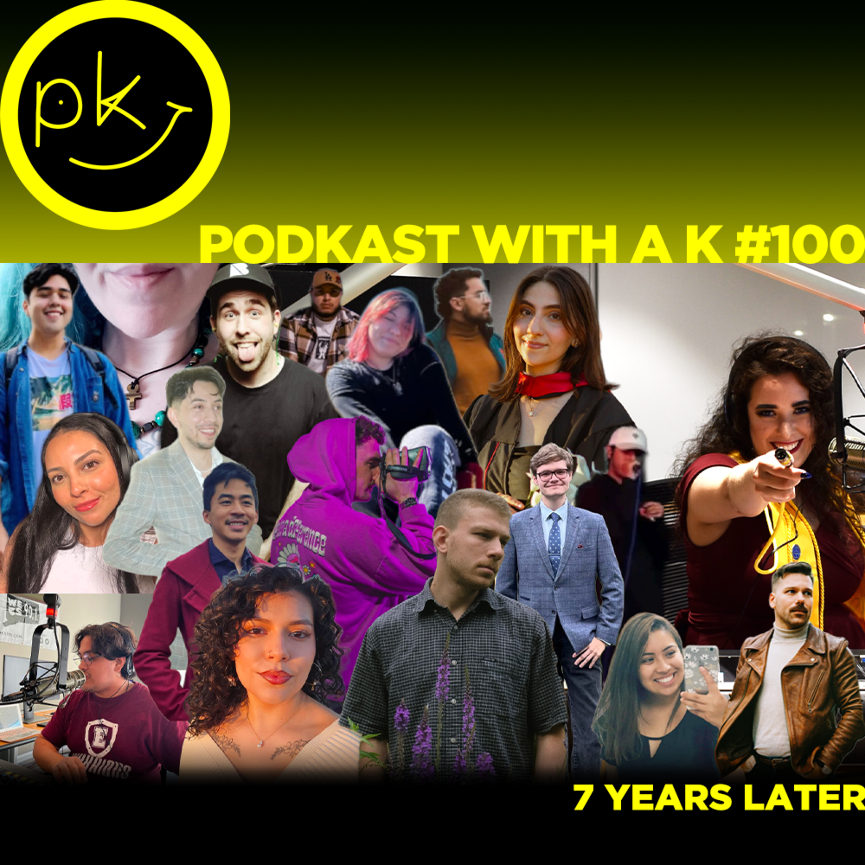 podKast with a K #100 - a reflection, surprise guests, & the 2026 GRAMMYs episode artwork