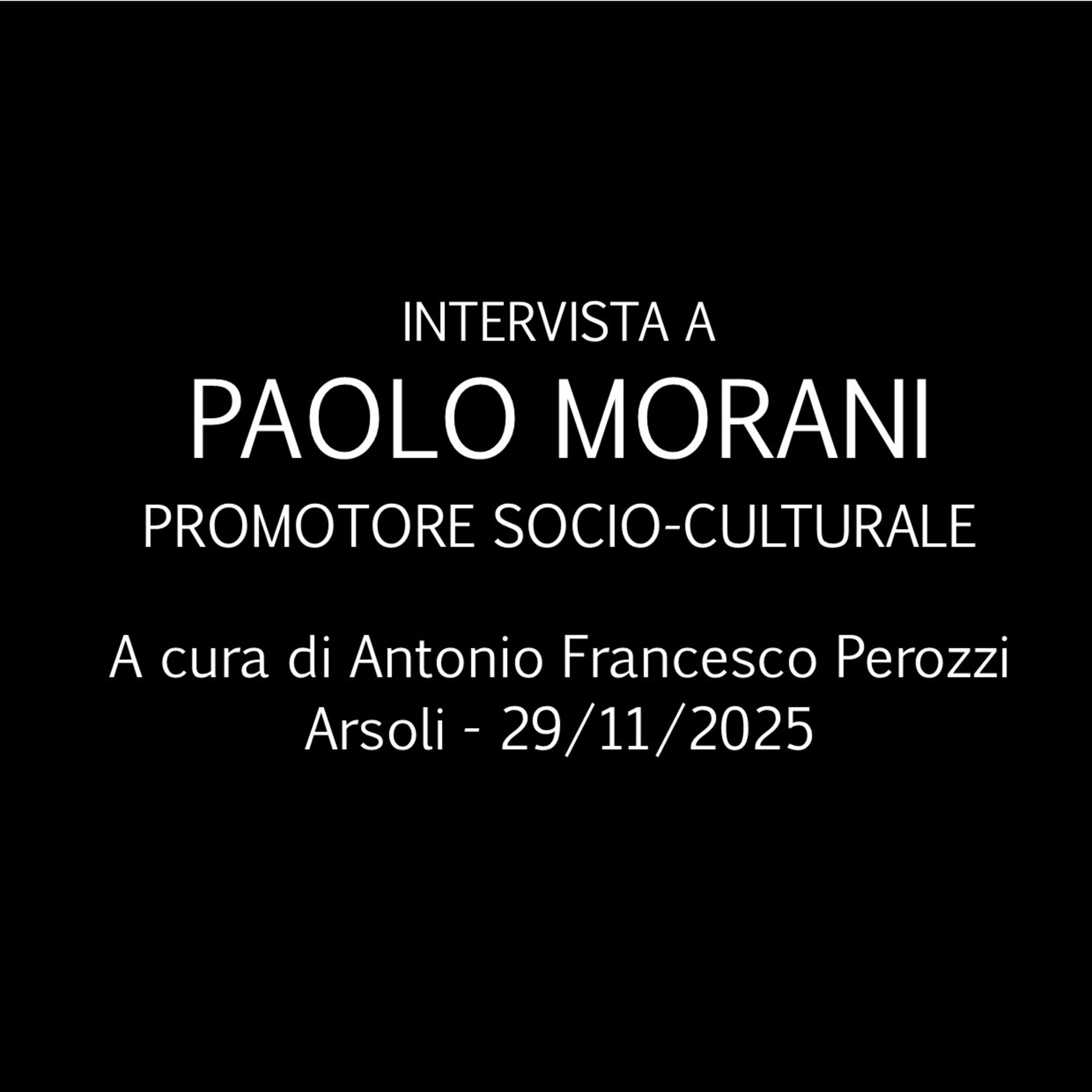 Il formicaio - Interviste dallo spazio abitato