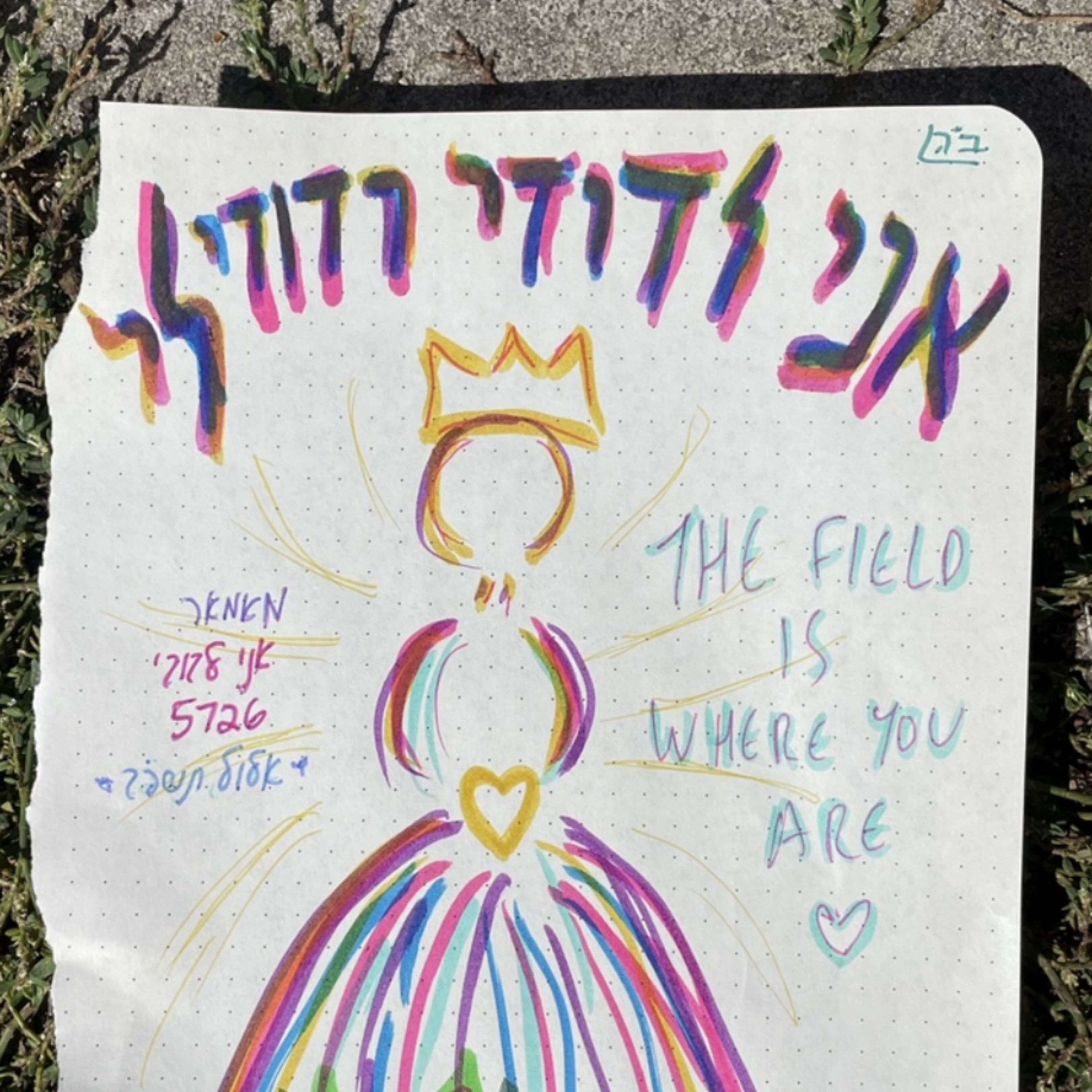 The field is where we are and the King is in ourselves 🤍 episode artwork