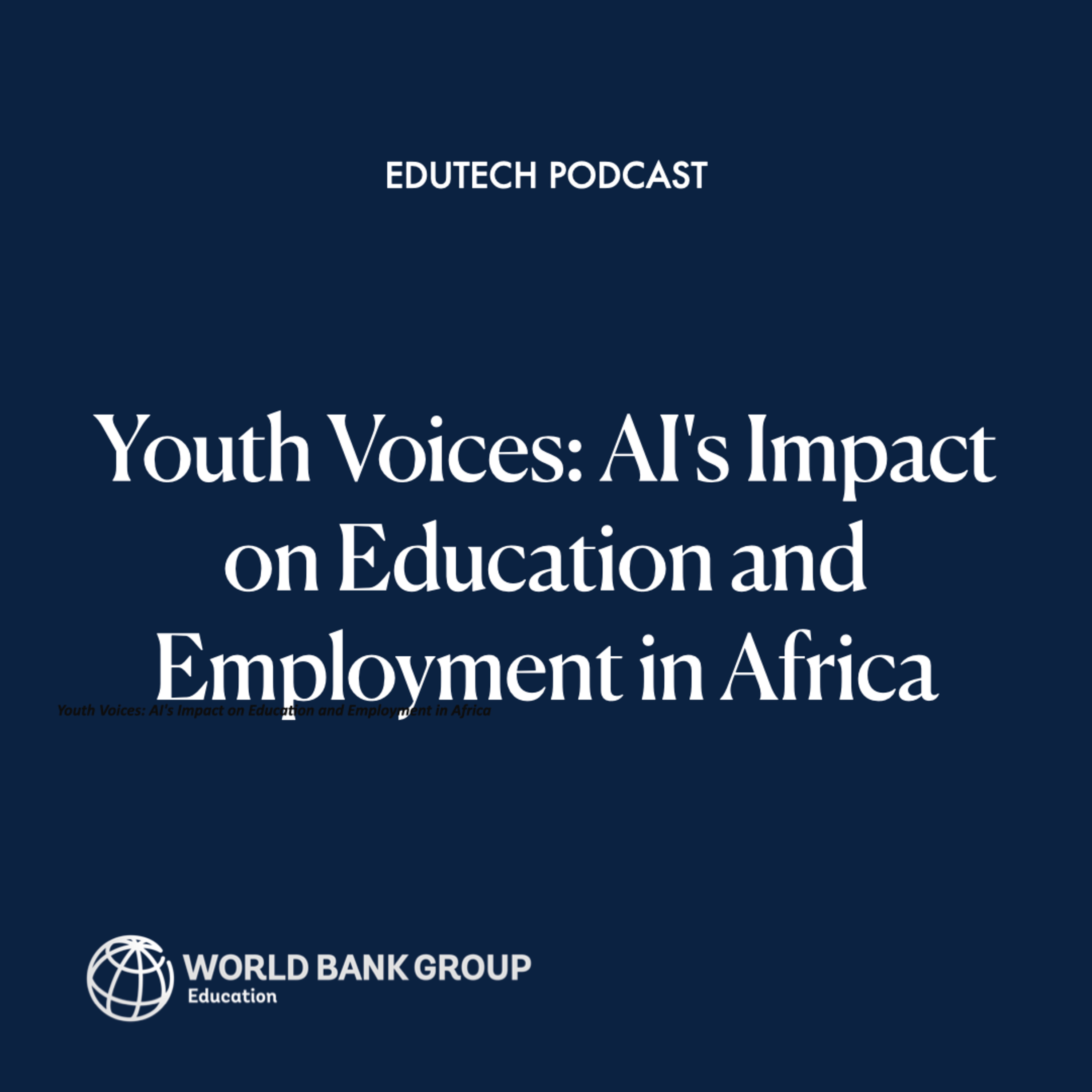 Youth Voices: AI's Impact on Education and Employment in Africa episode artwork