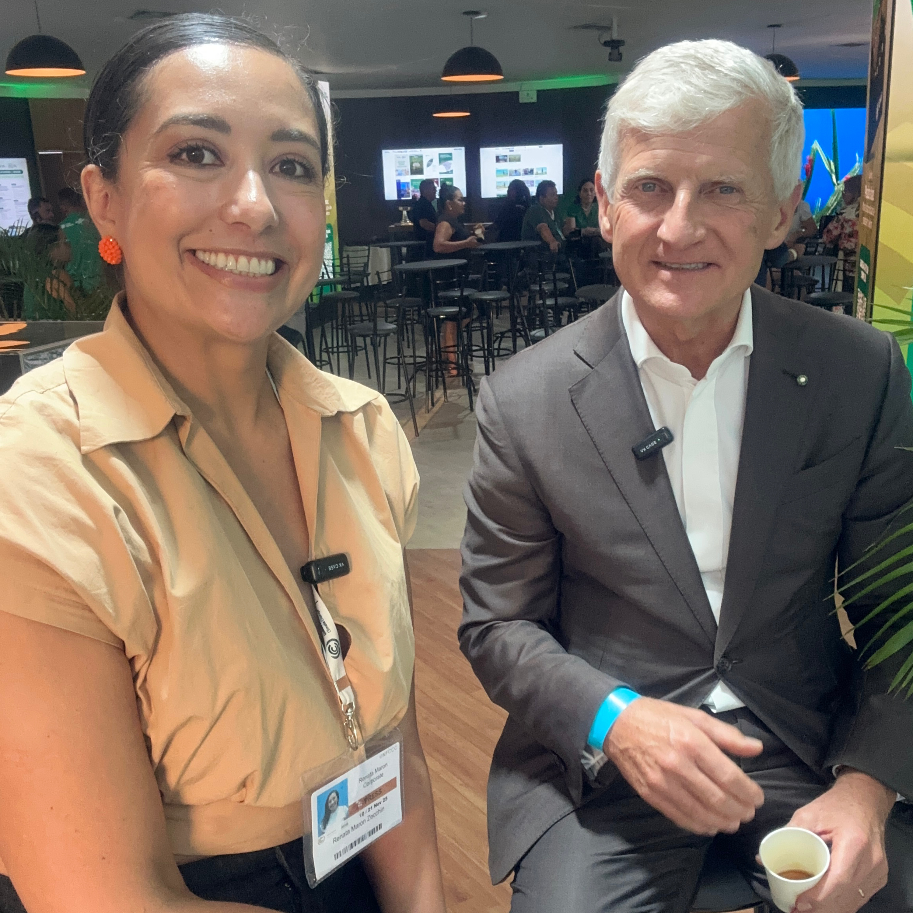 Renata Maron Entrevista presidente da Illycaffè, Andrea Illy