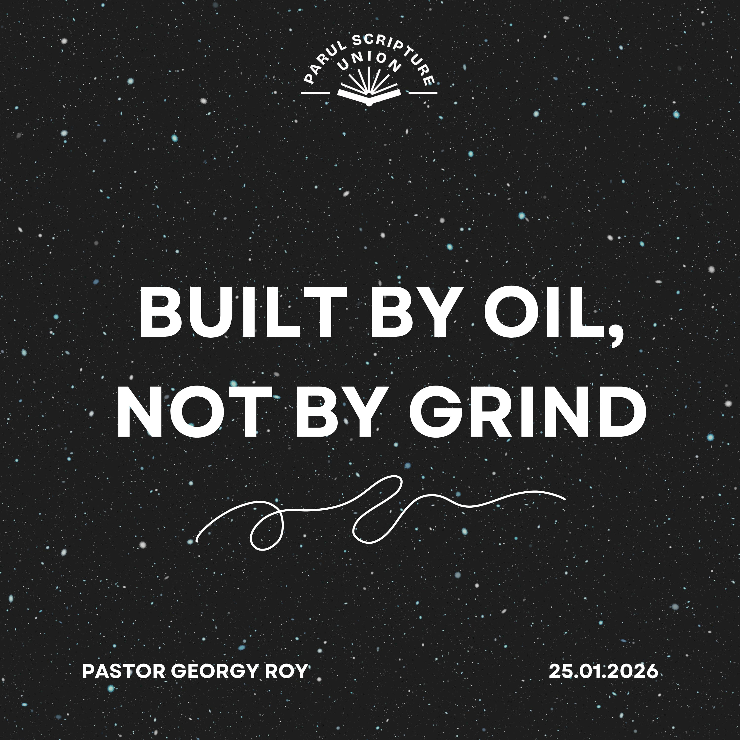 Built By Oil, Not By Grind