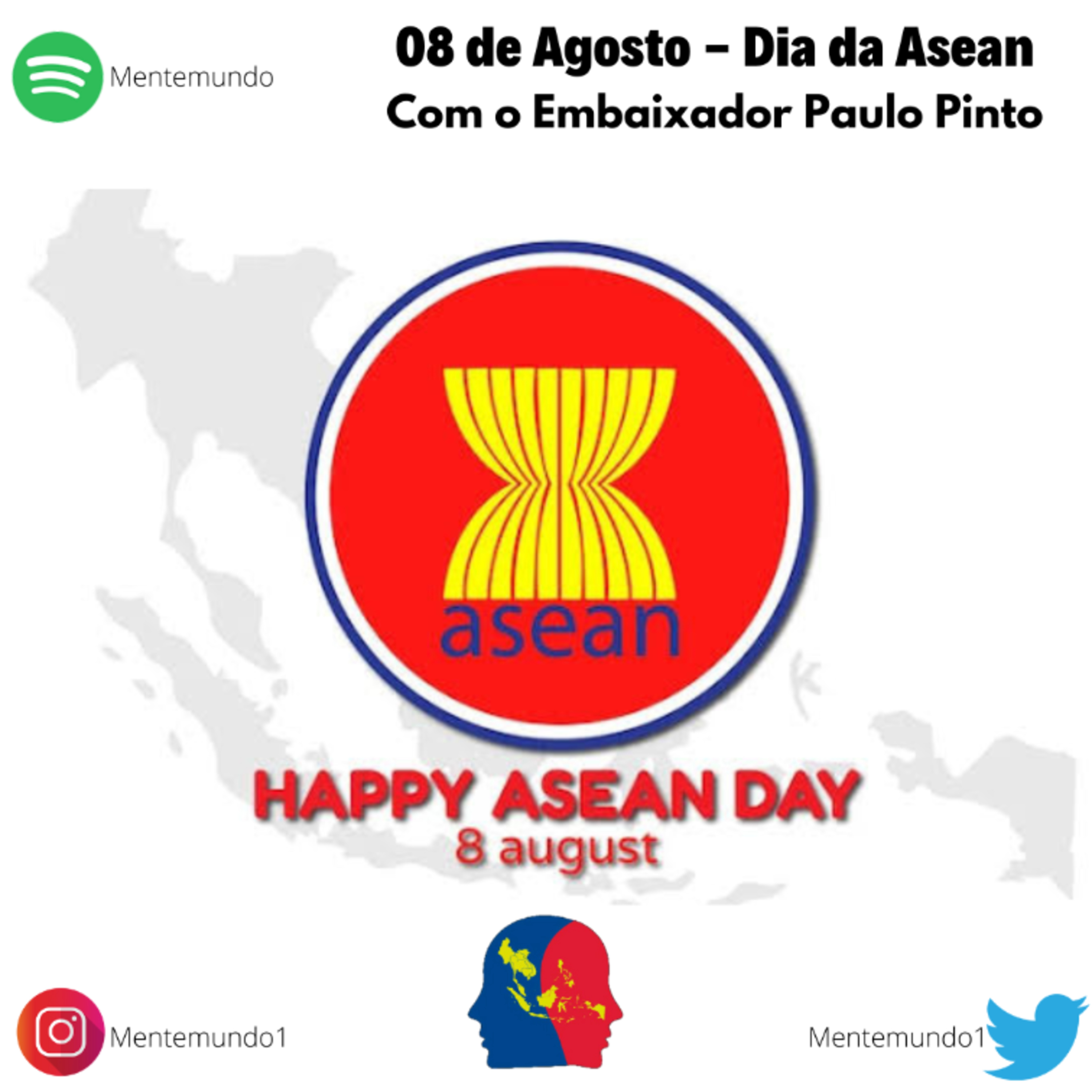 08 de Agosto - Dia da Asean, com o Embaixador Paulo Pinto episode artwork