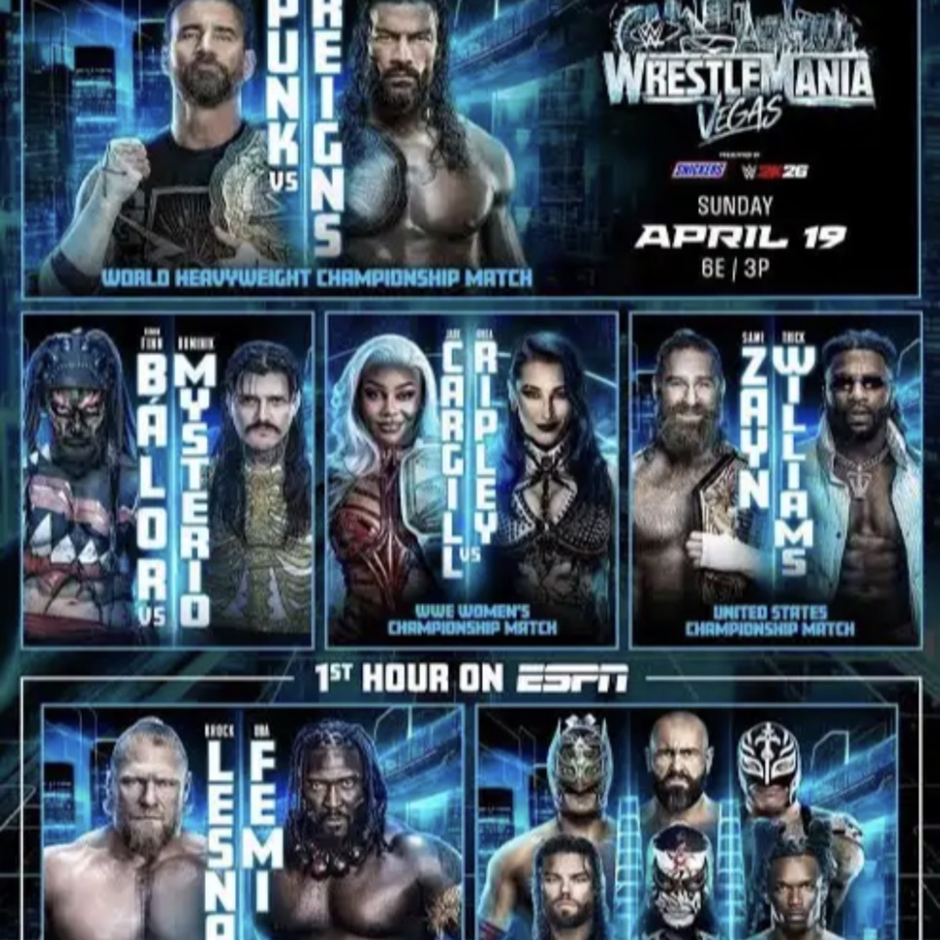 Wrestlemania 42 night 2! episode artwork