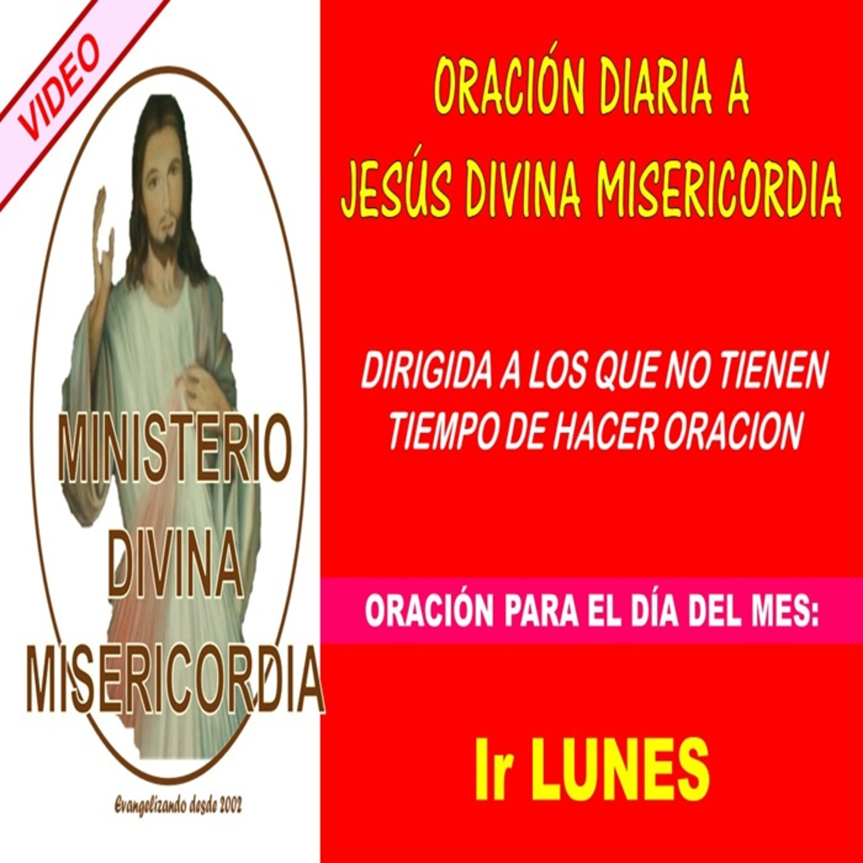 1r lunes del mes. Oración a Jesús misericordioso. MDM. episode artwork