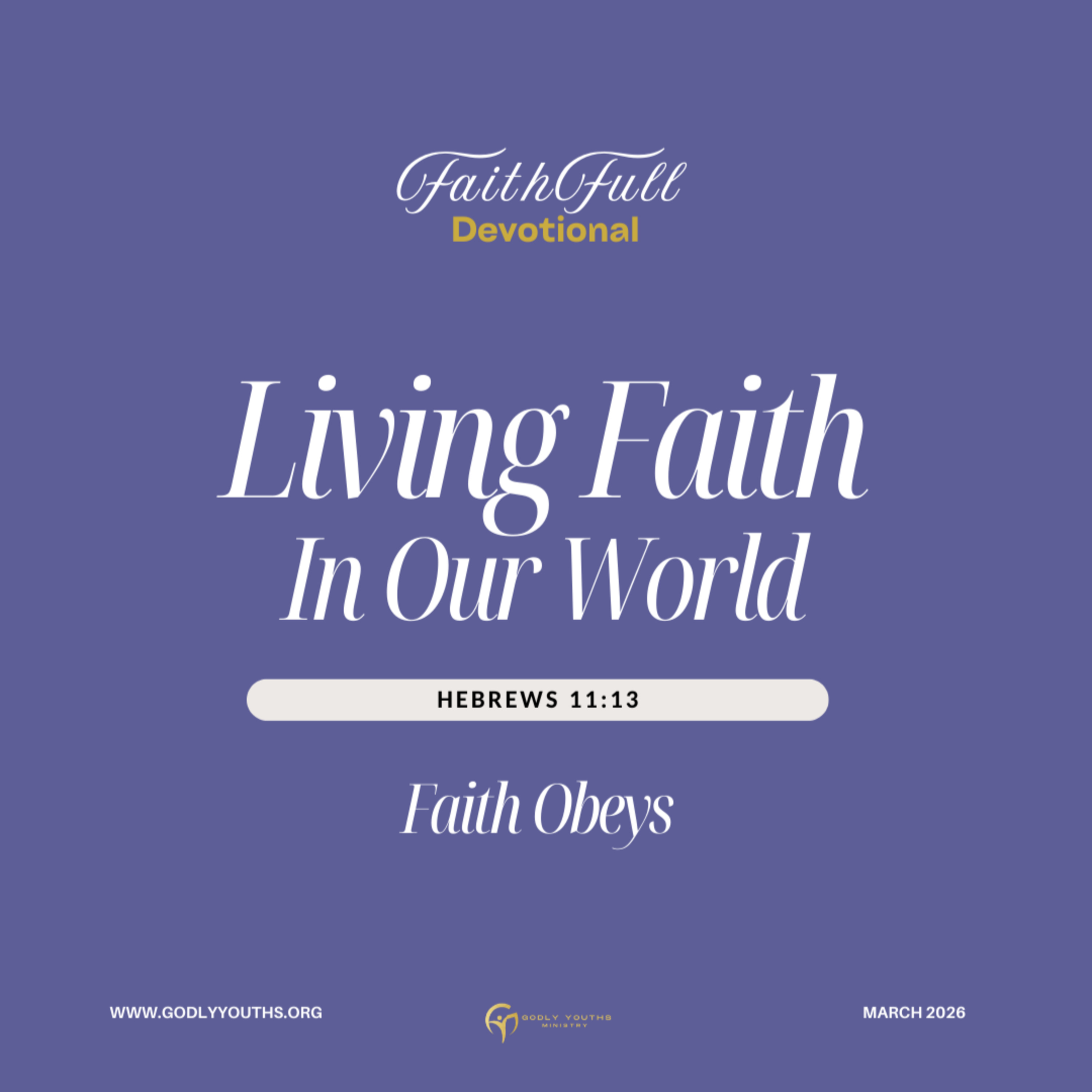 Faith Obeys - Faithfull Devotional