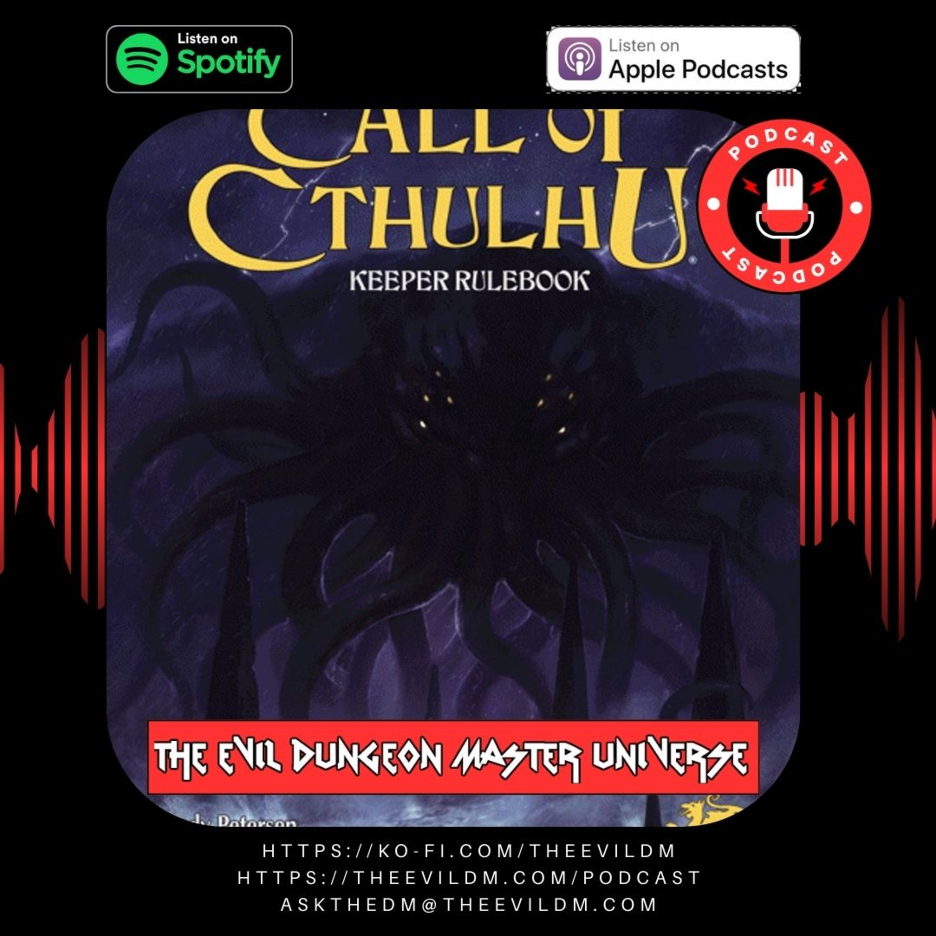 Call of Cthulhu, the game and its mindset with DM Will episode artwork