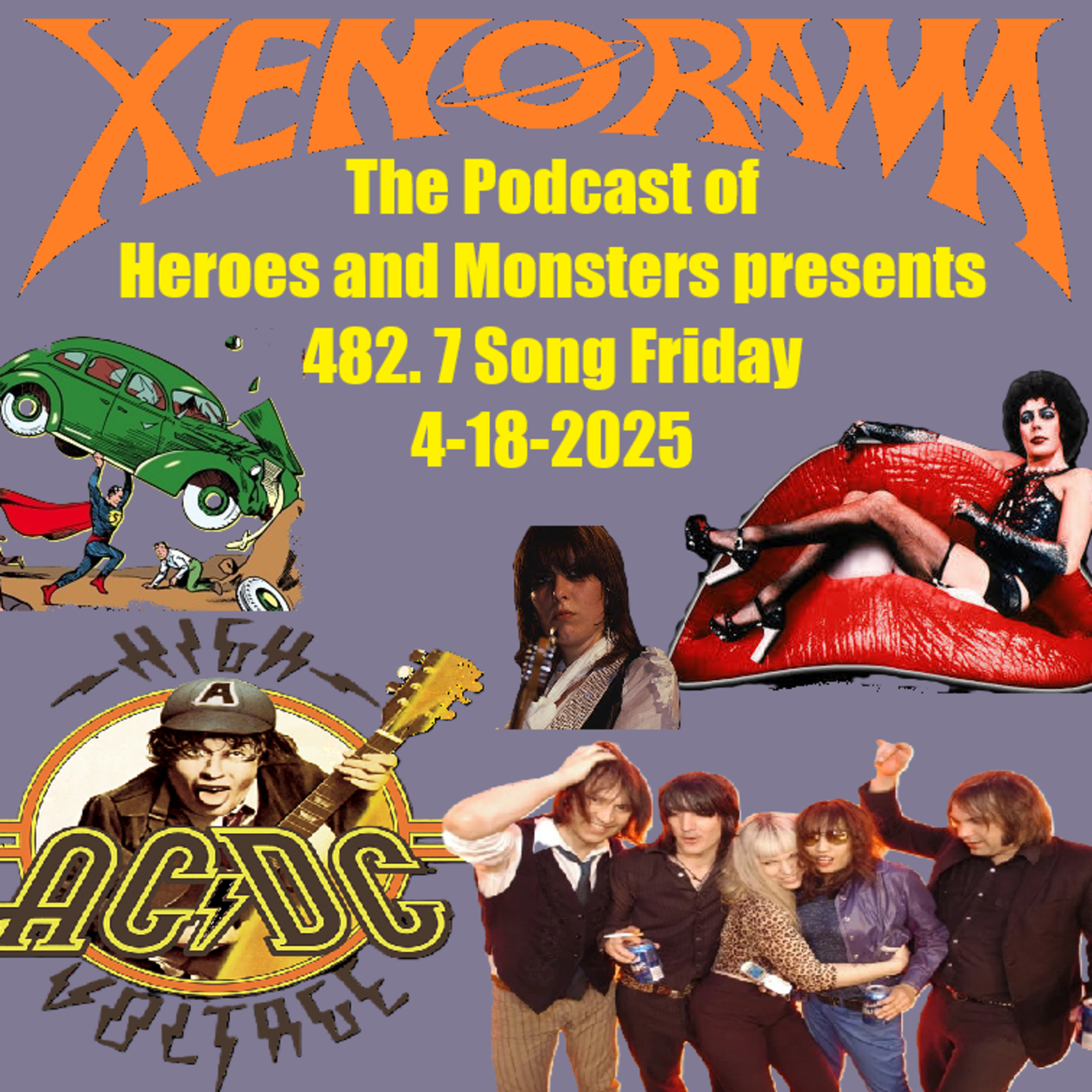 482. 7 Song Friday 04-18-2025 High Voltage! episode artwork