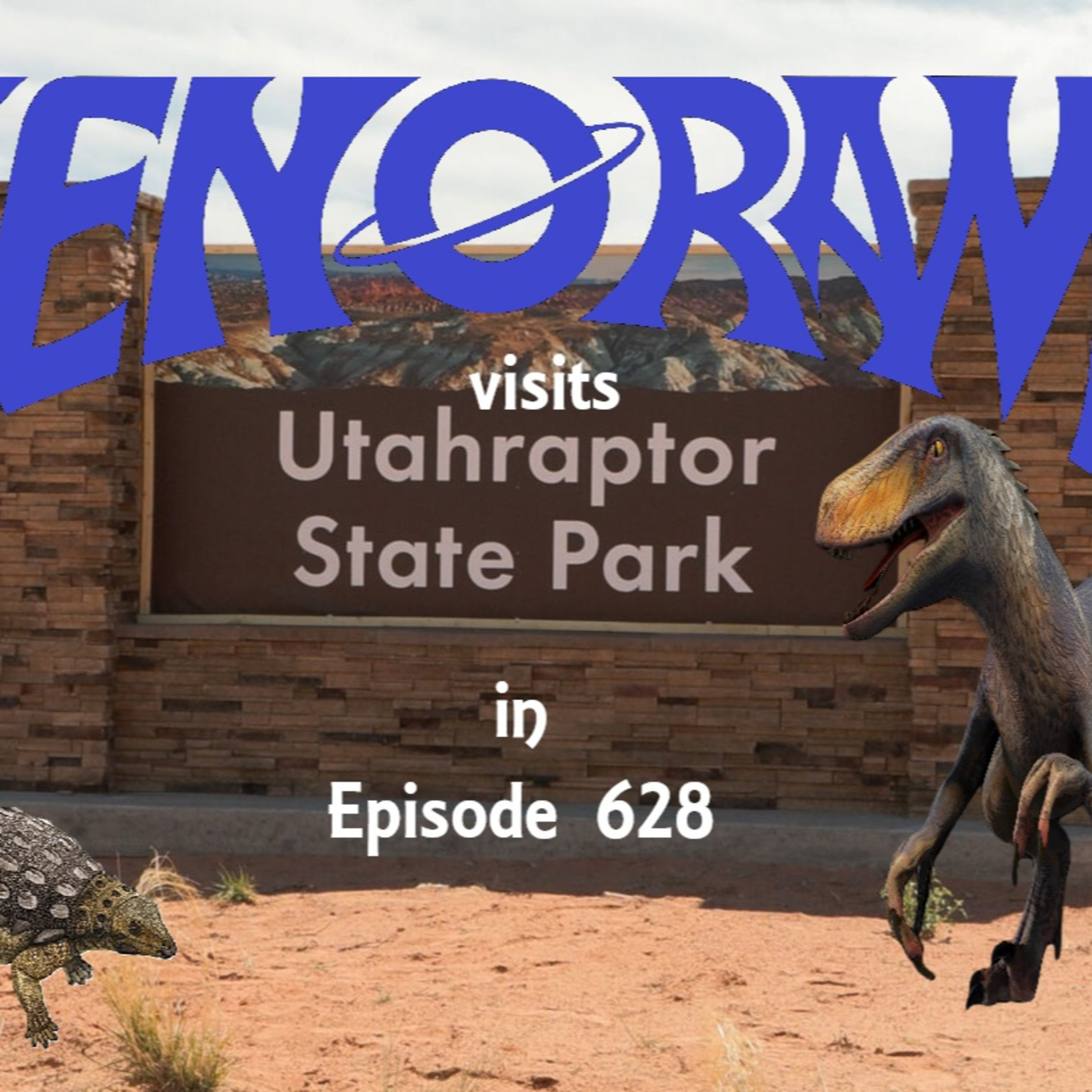 628. Utahraptor State Park visitor center, Moab Day two!