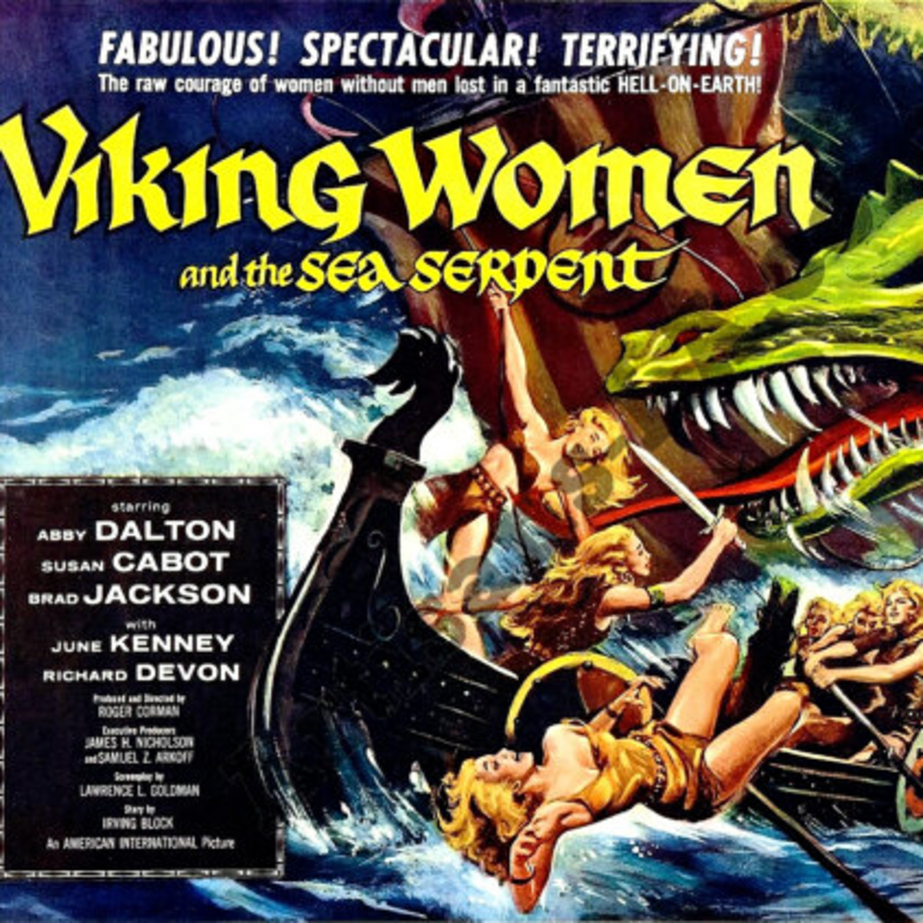 710. The Saga of Viking Women and a Sea Serpent! 1958 episode artwork