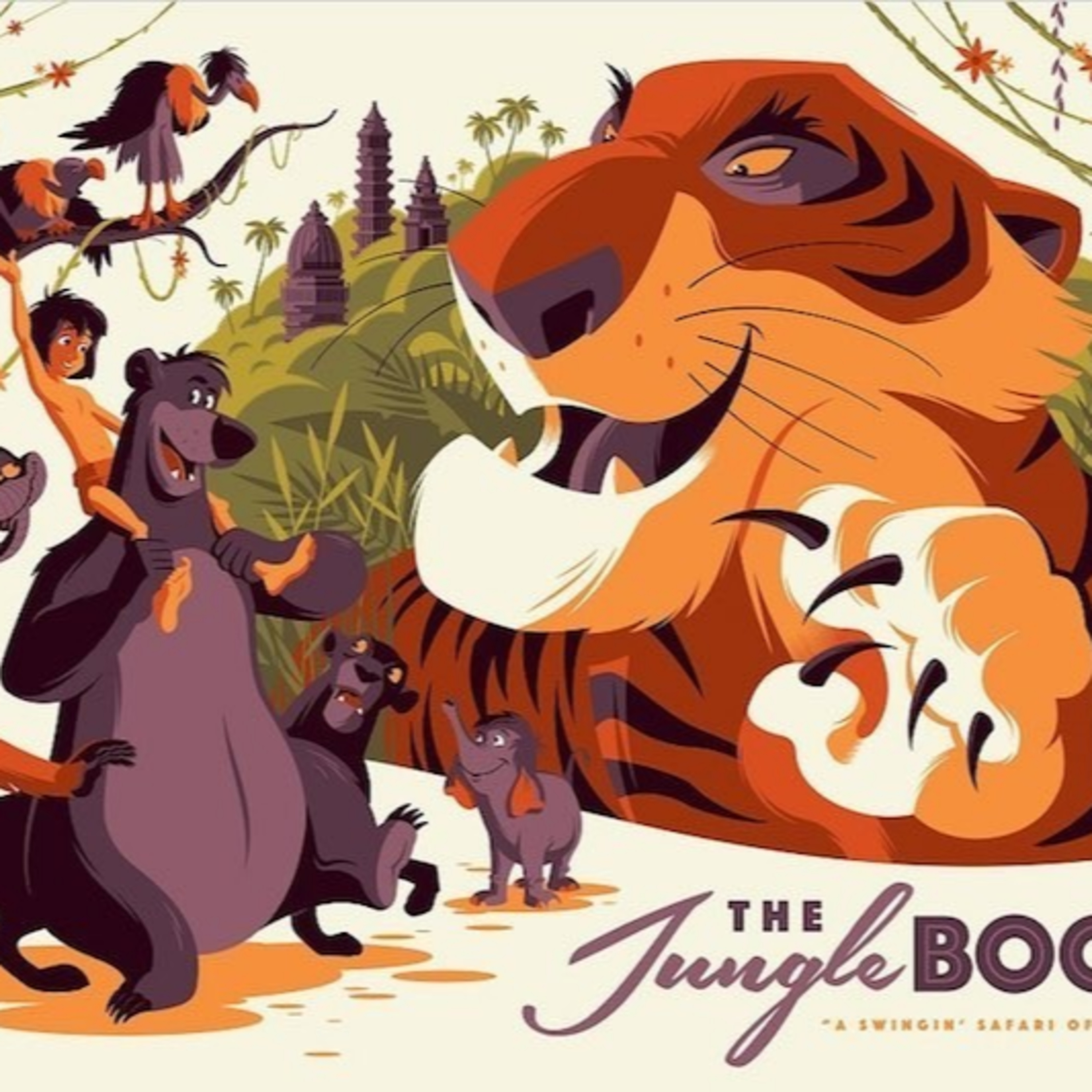 720. The Jungle Book (1967) is a swinging good time! episode artwork