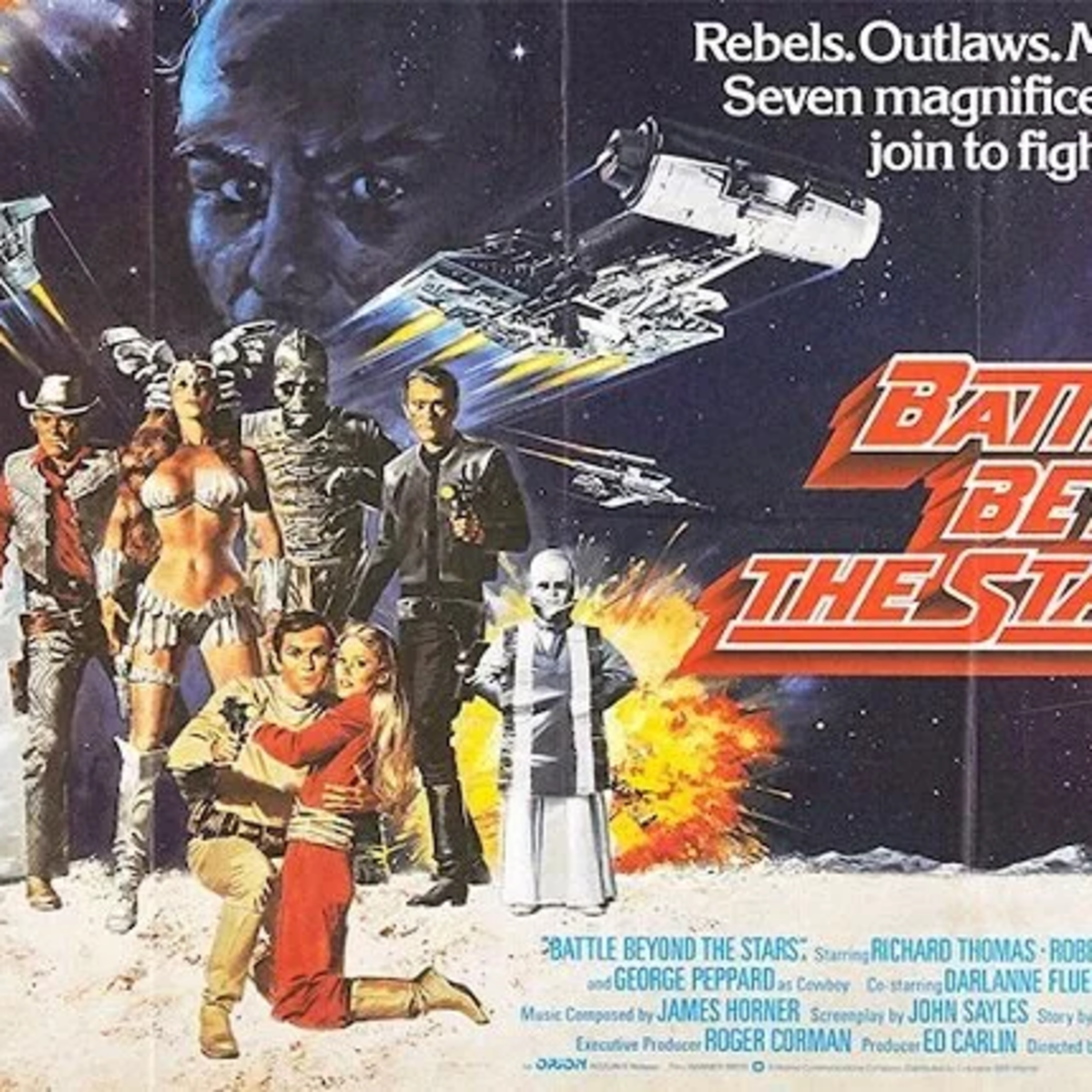 722. The Magnificent Battle Beyond the Stars review! episode artwork