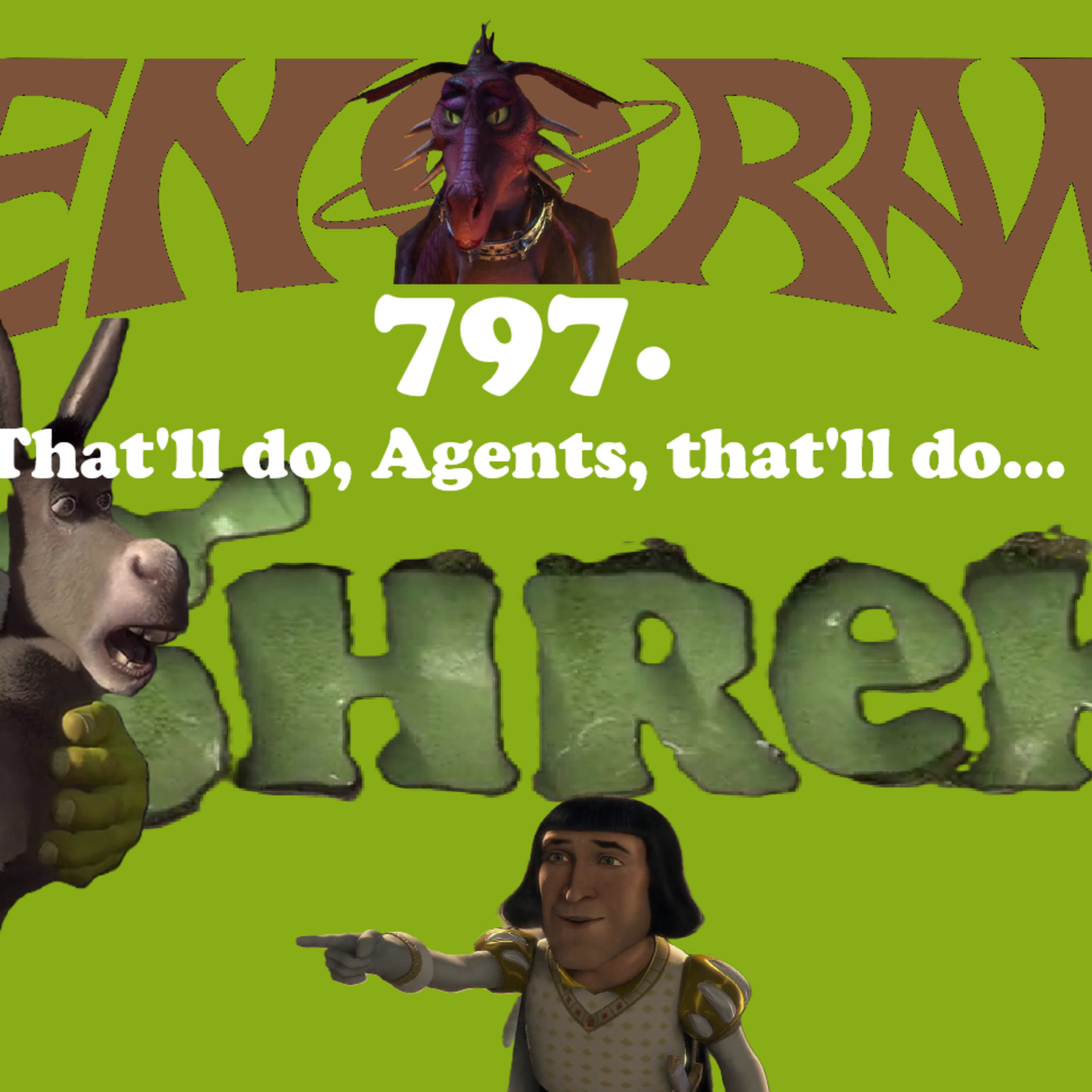 797. Shrek The Unforgettable! review episode artwork