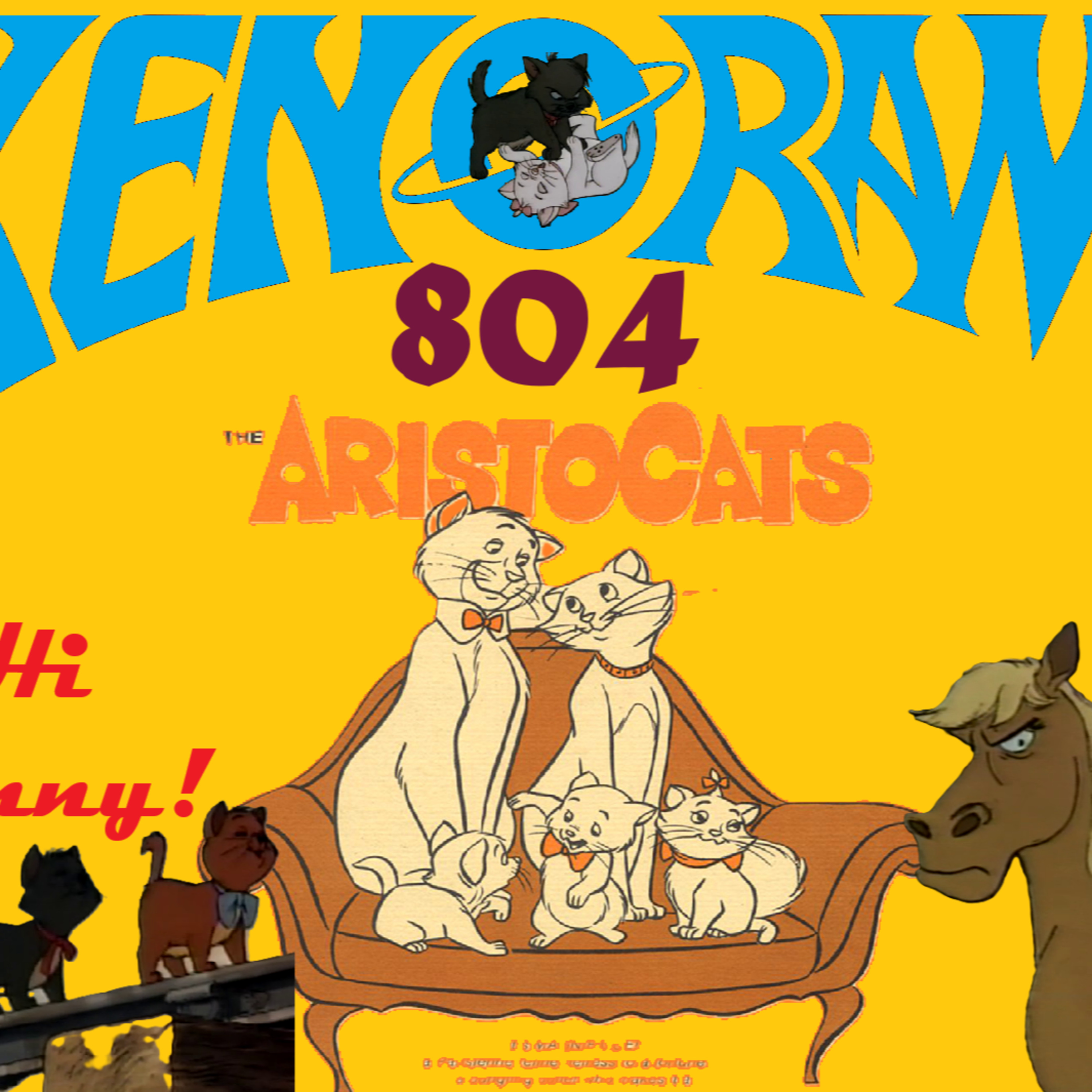 804. Everybody wants to be The Aristocats (review)! episode artwork