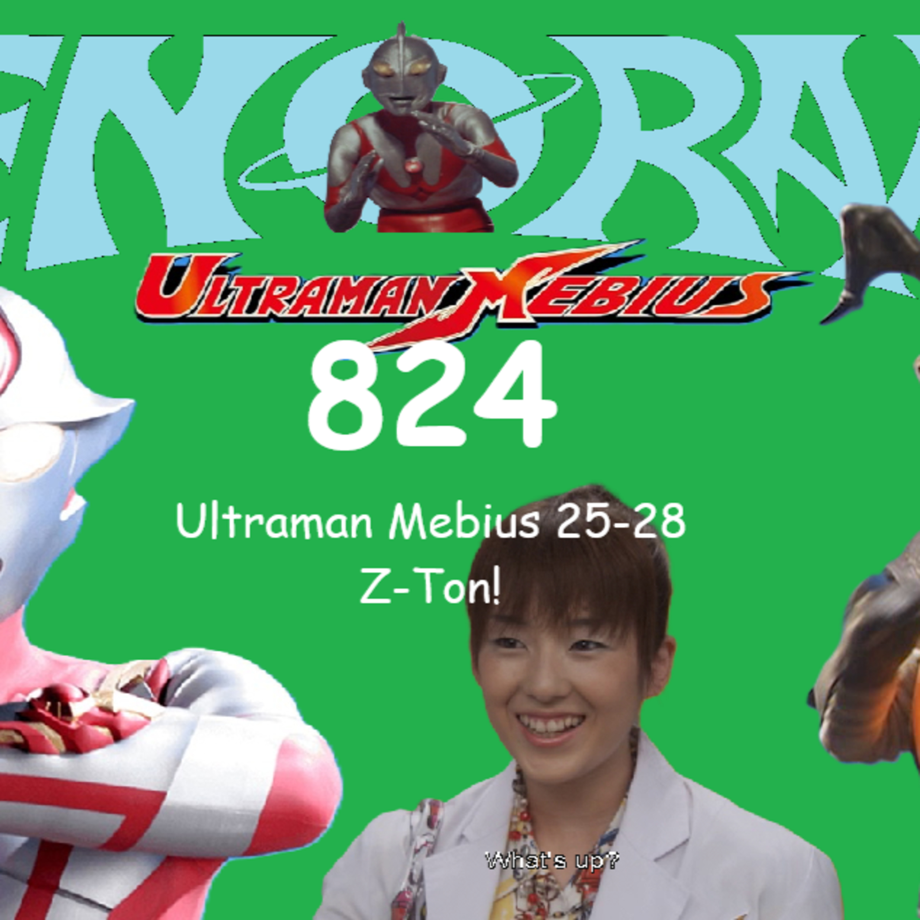824. Ultraman Mebius 25-28 Space Dinosaur Z-ton! episode artwork