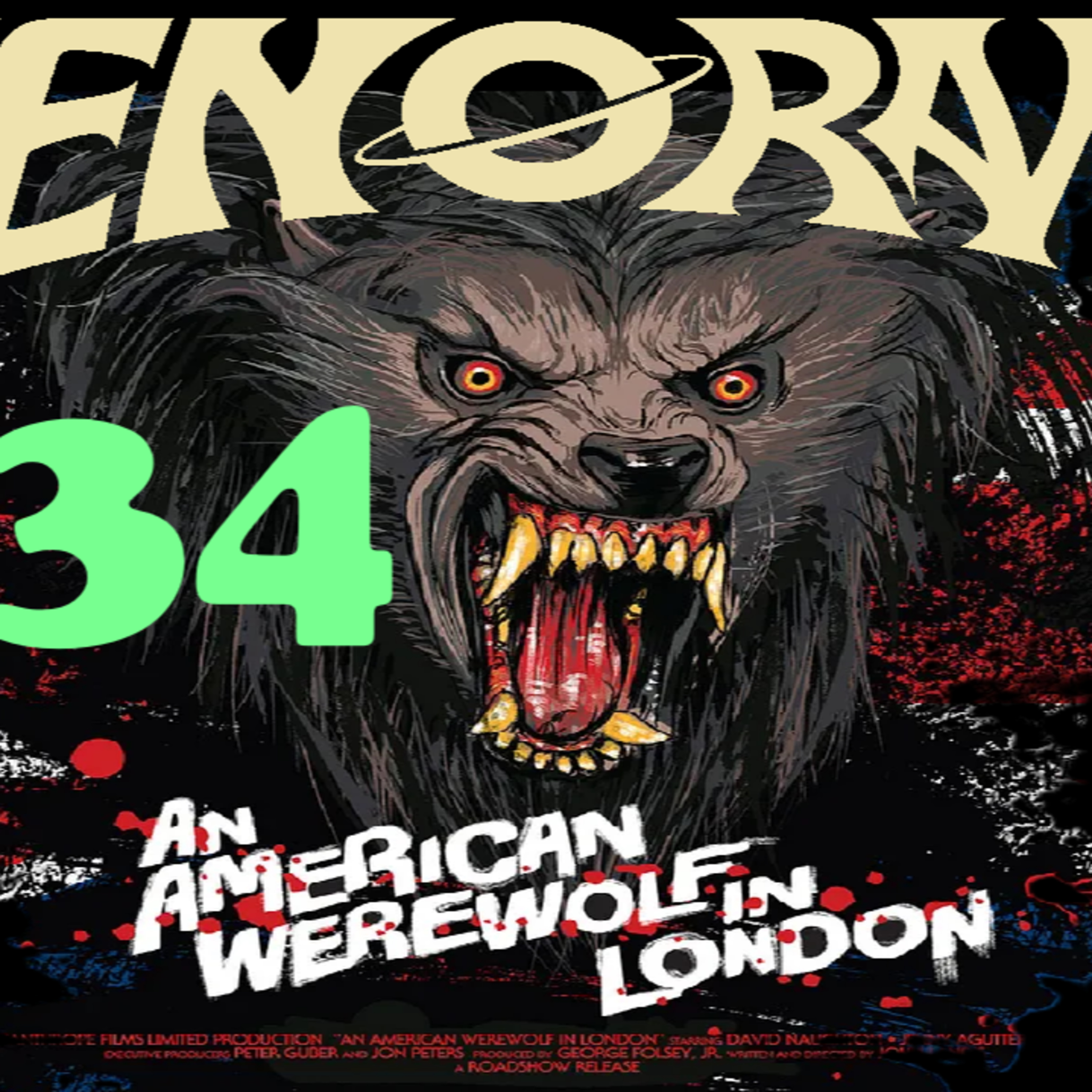 834. An American goes to London and a Werewolf happens! episode artwork