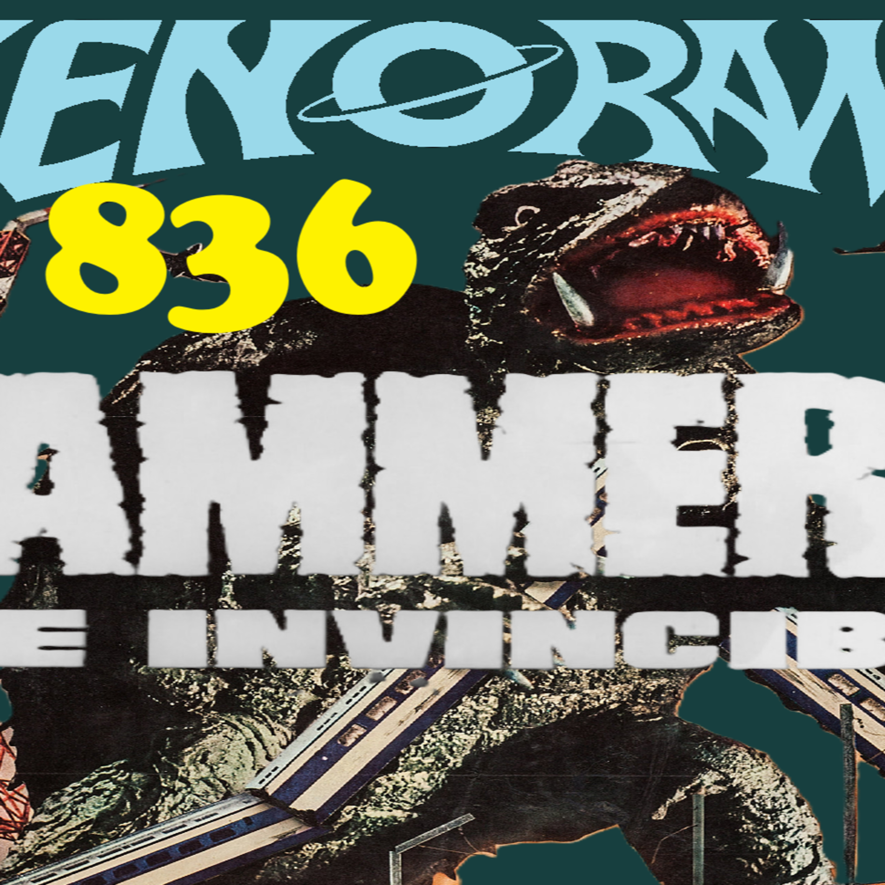 836. Gammera is Invincible! 1966 review episode artwork