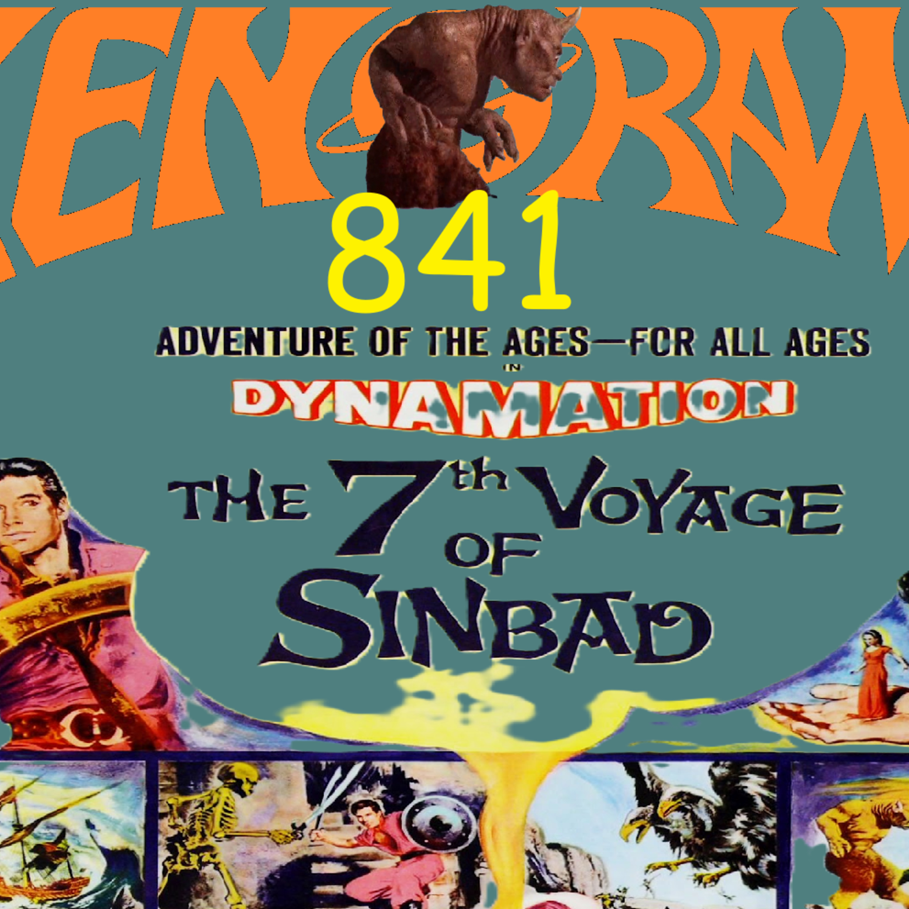841. The Sensational 7th Voyage of Sinbad (1958) review! episode artwork