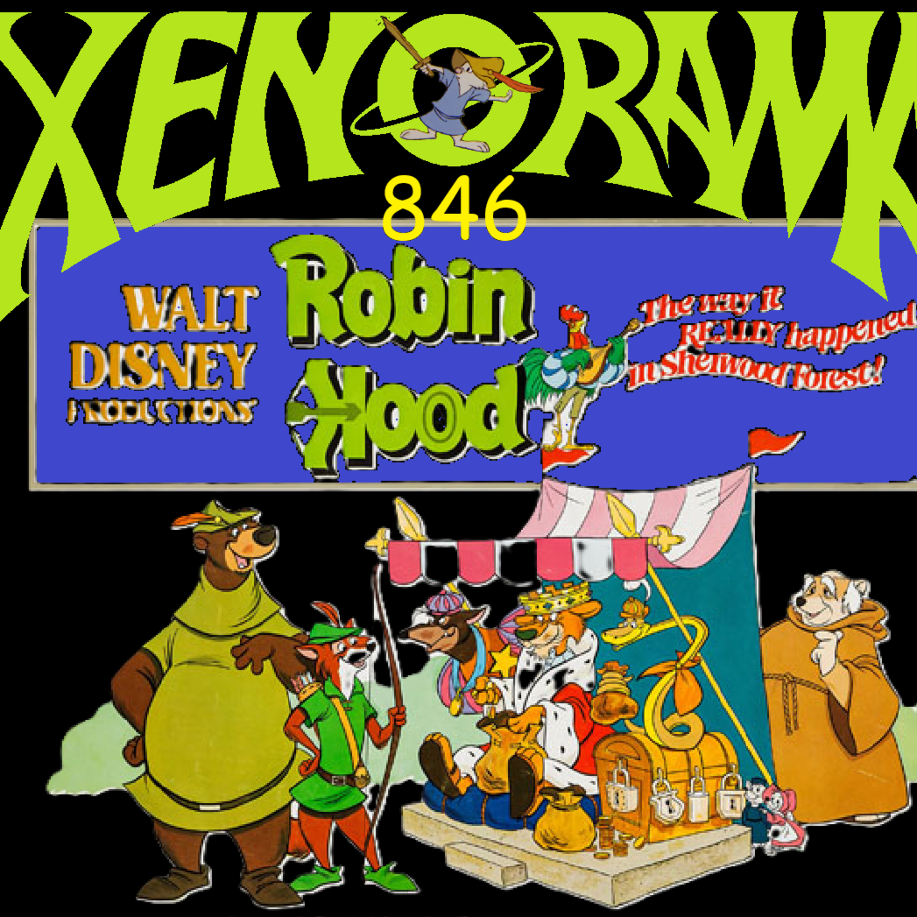 846. Disney's repurposed Robin Hood 1973 review! episode artwork