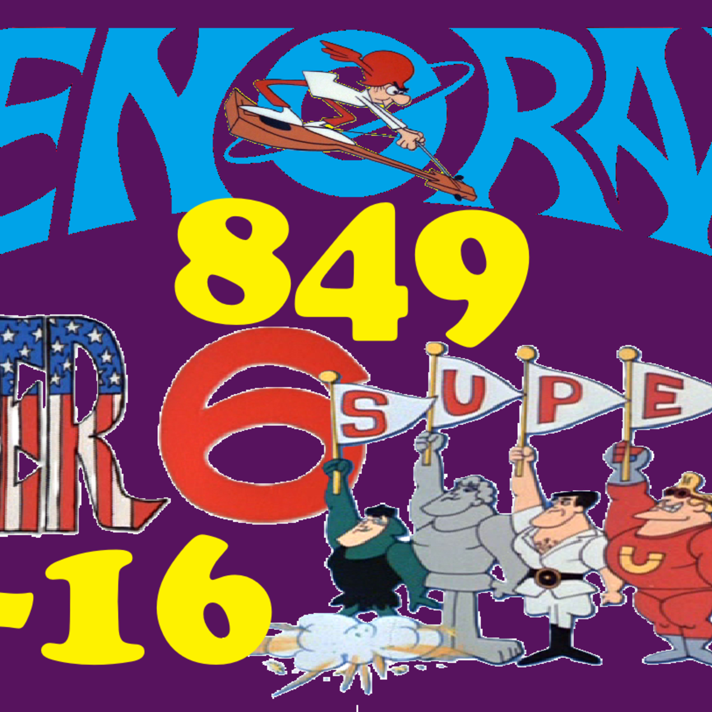 849. Super 6 episdes 13-16, finally... Zammo! episode artwork