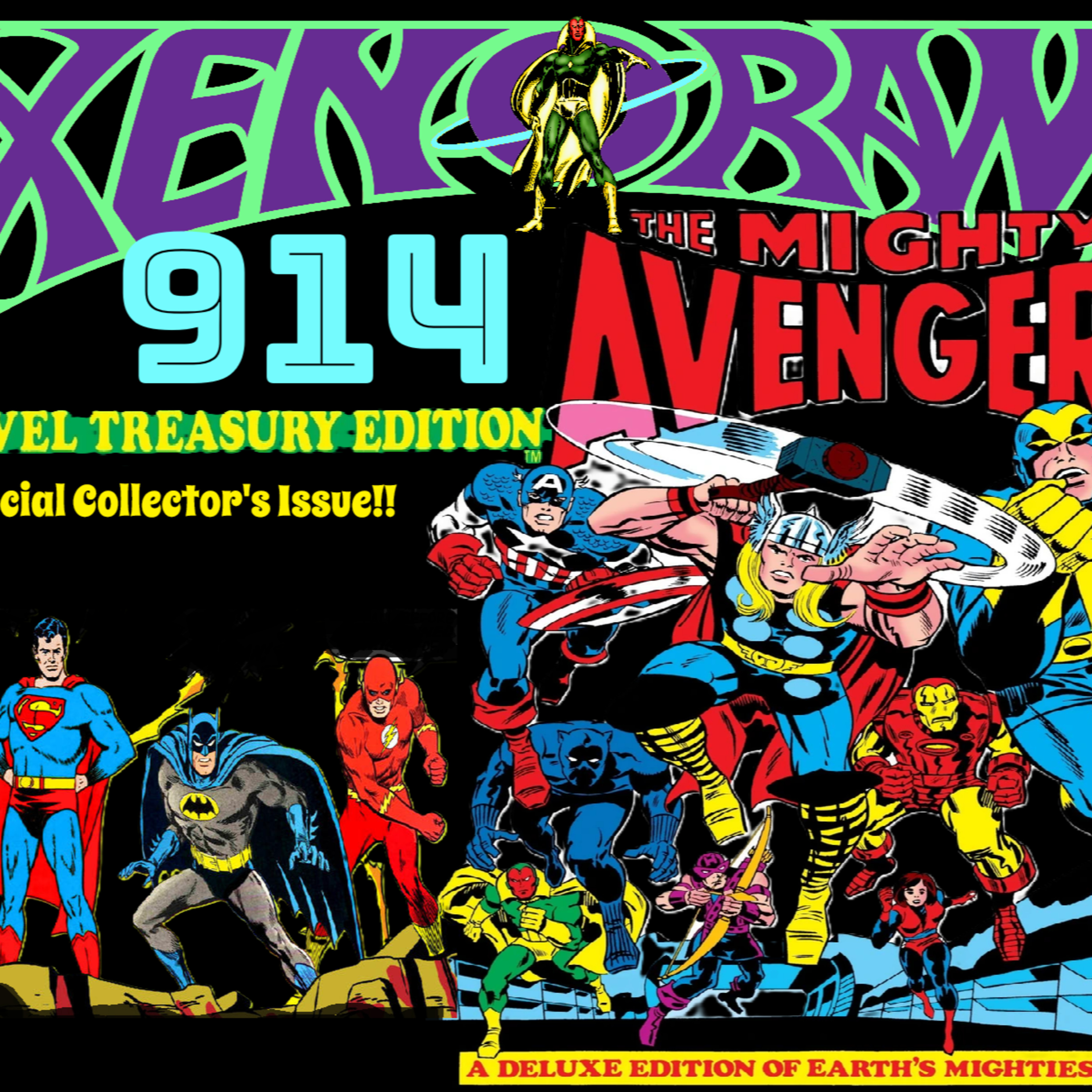 914. The mighty Marvel Treasury Edition starring the Avengers review!