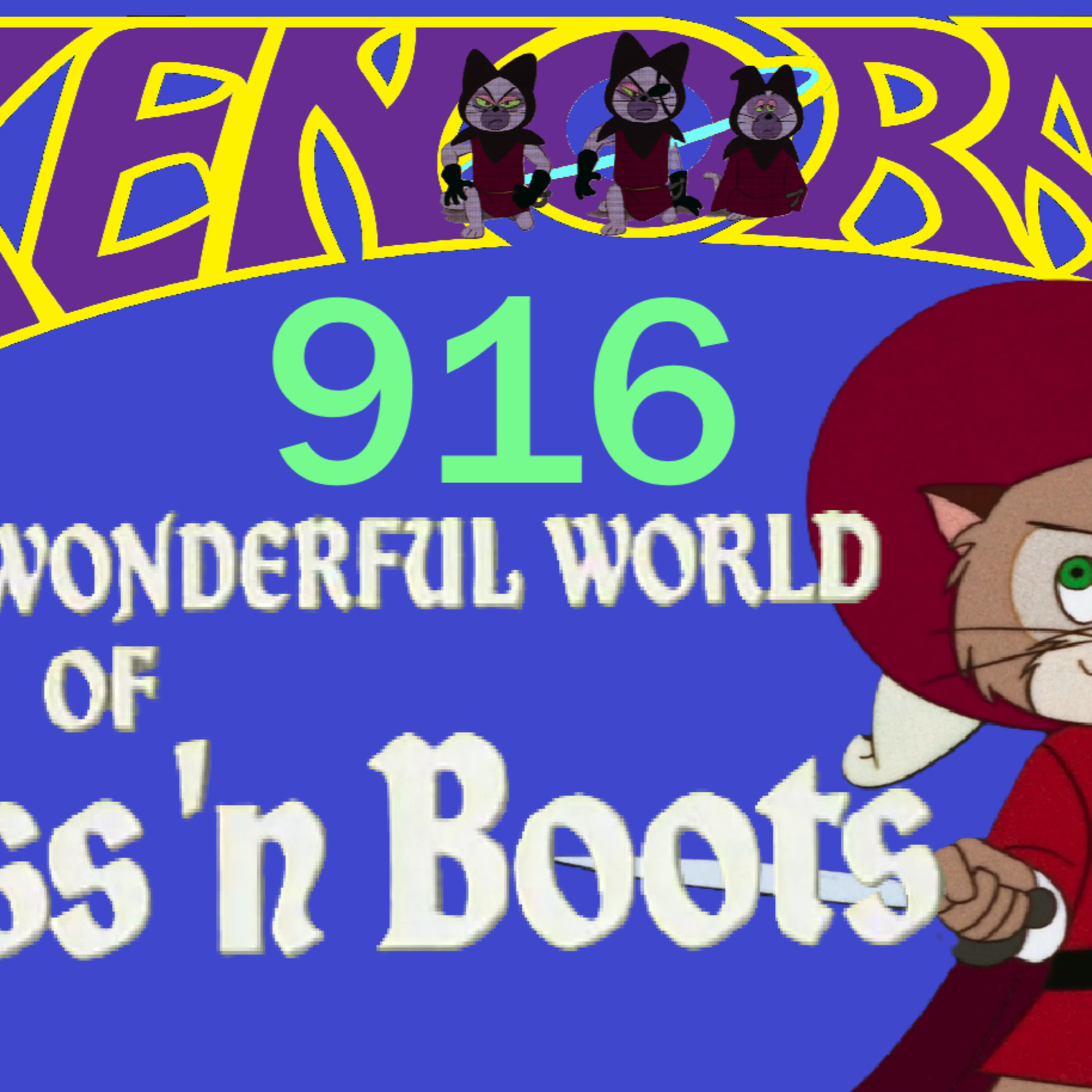 916. The witty Wonderful World of Puss 'n Boots (1969) review!