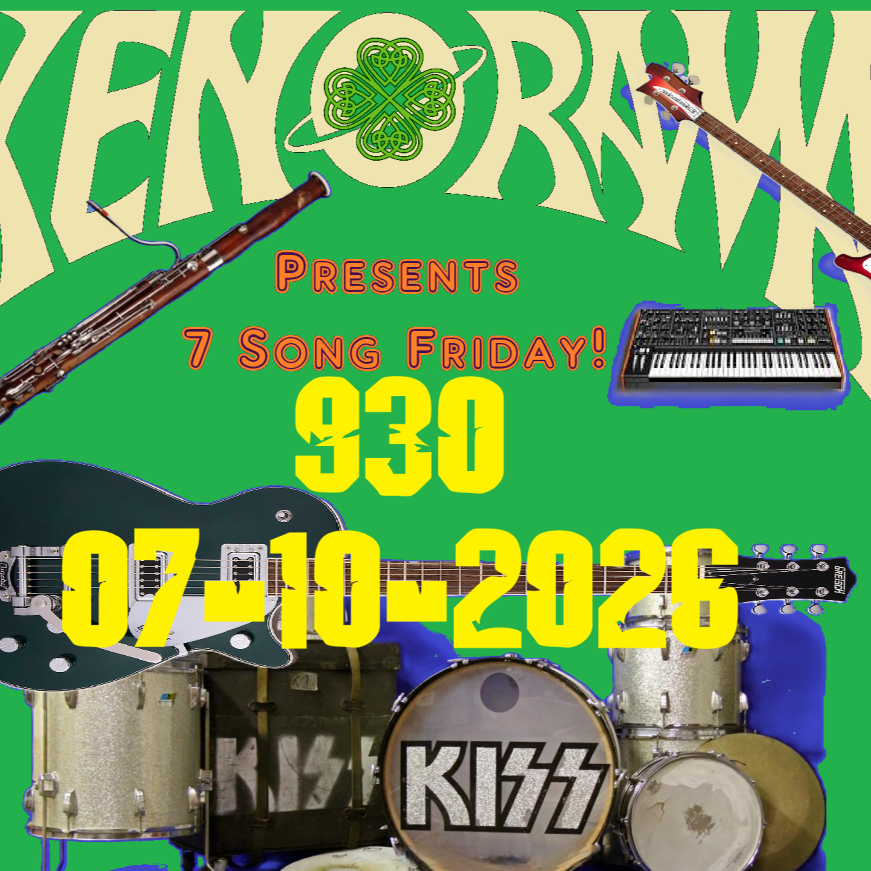 930. The lively 7 Song Friday of 07-10-2026! episode artwork