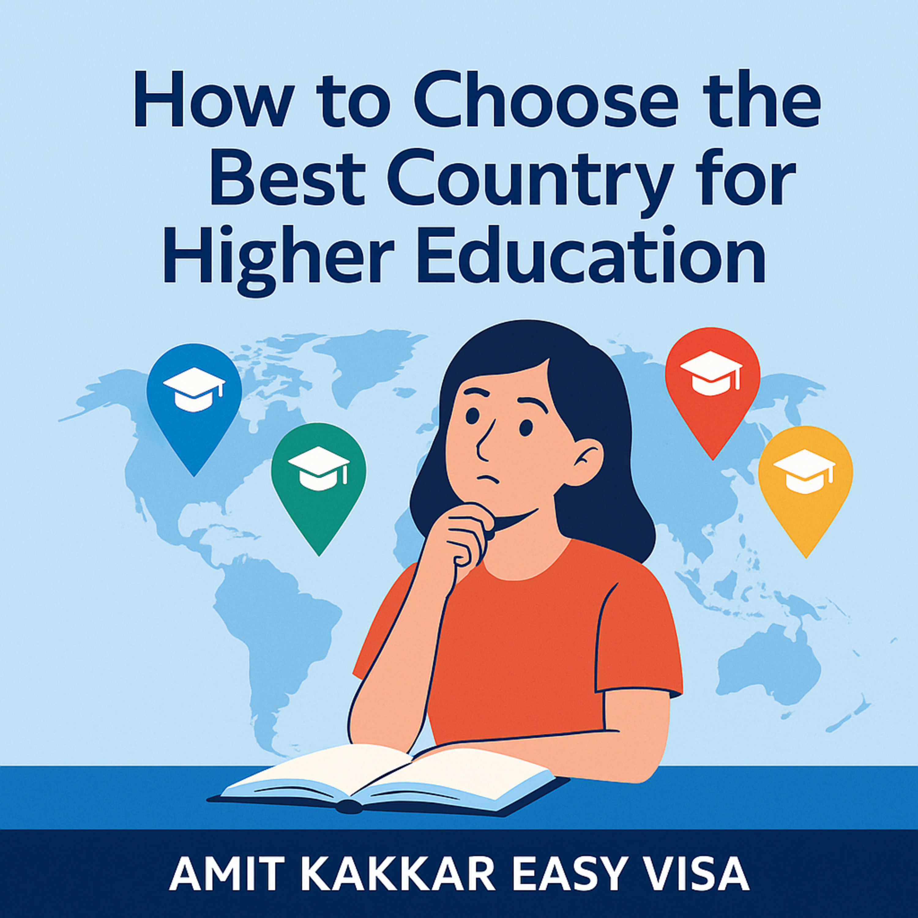 How to Choose the Best Country for Higher Education – Amit Kakkar Easy Visa episode artwork