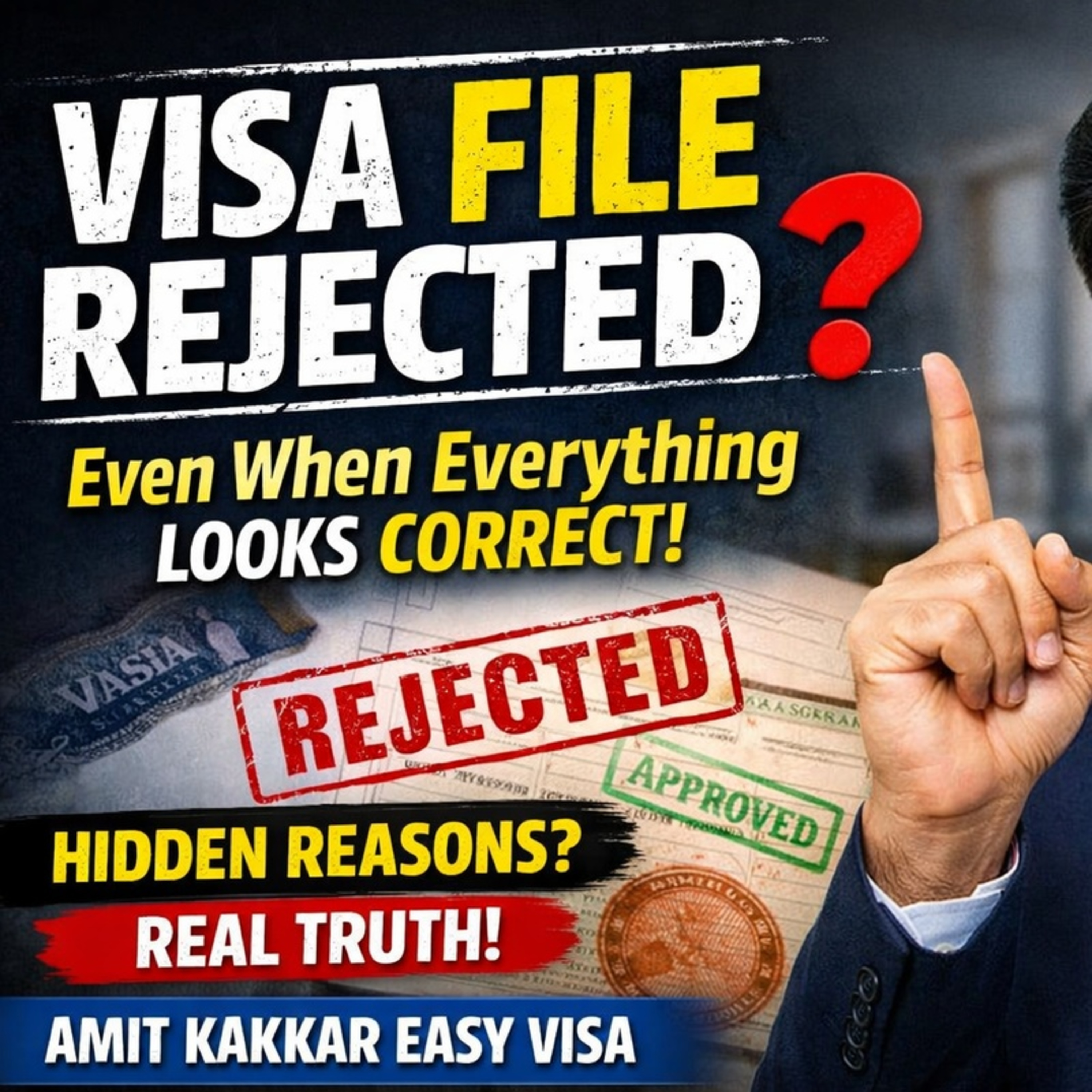 Why Visa Files Get Rejected Even When Everything Looks Correct?