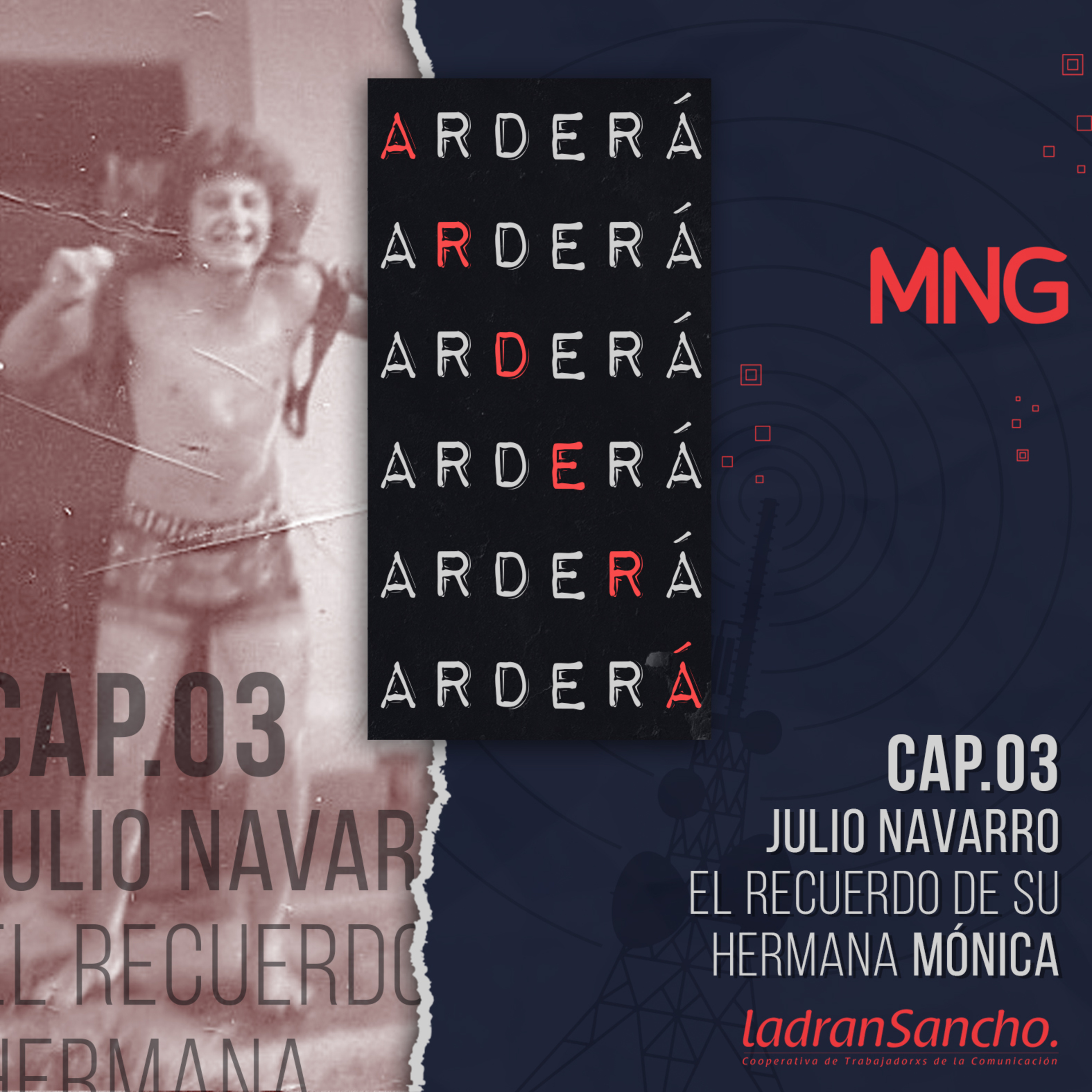 Capítulo3. Julio Navarro. El recuerdo de su hermana Mónica episode artwork