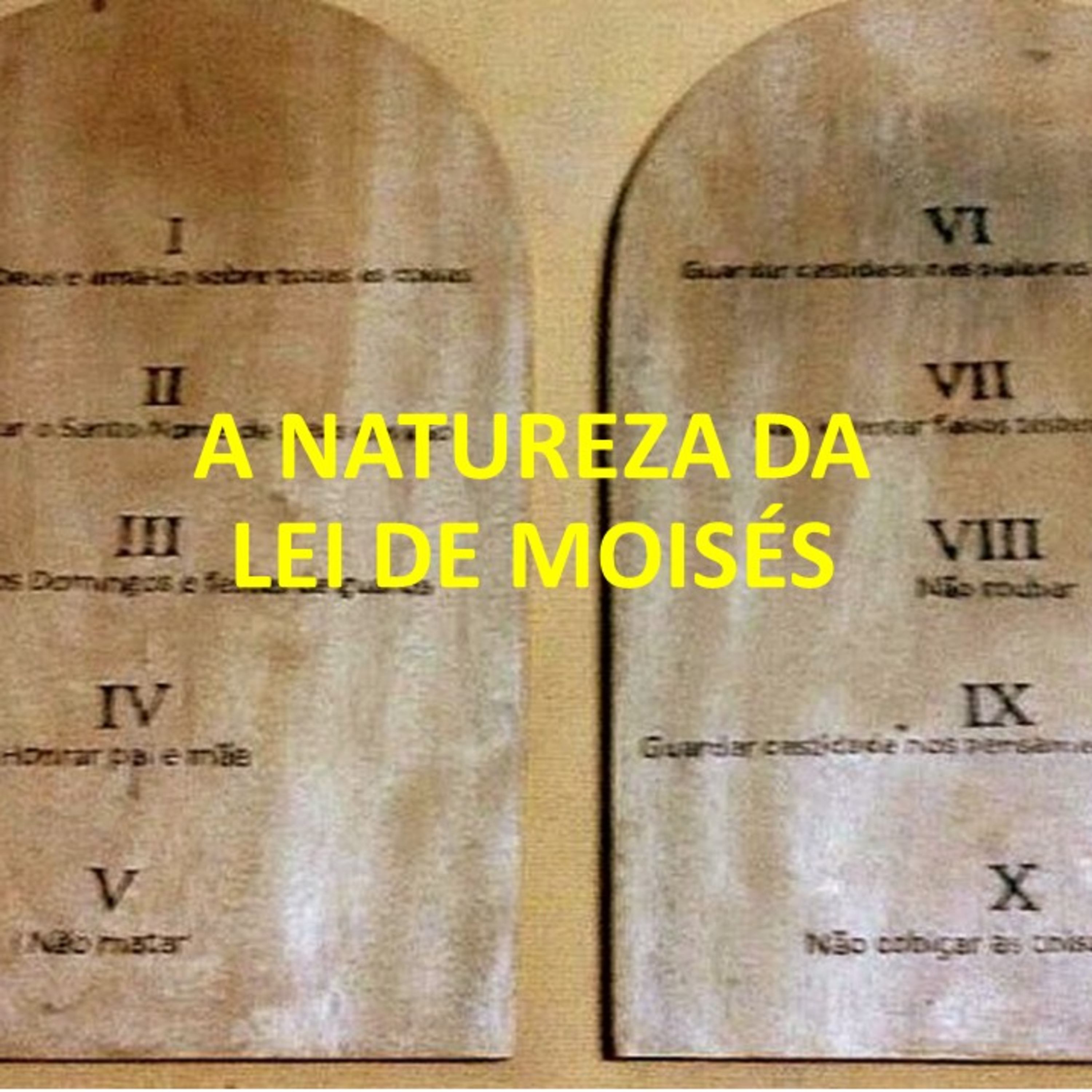 A NATUREZA DA LEI DE MOISÉS