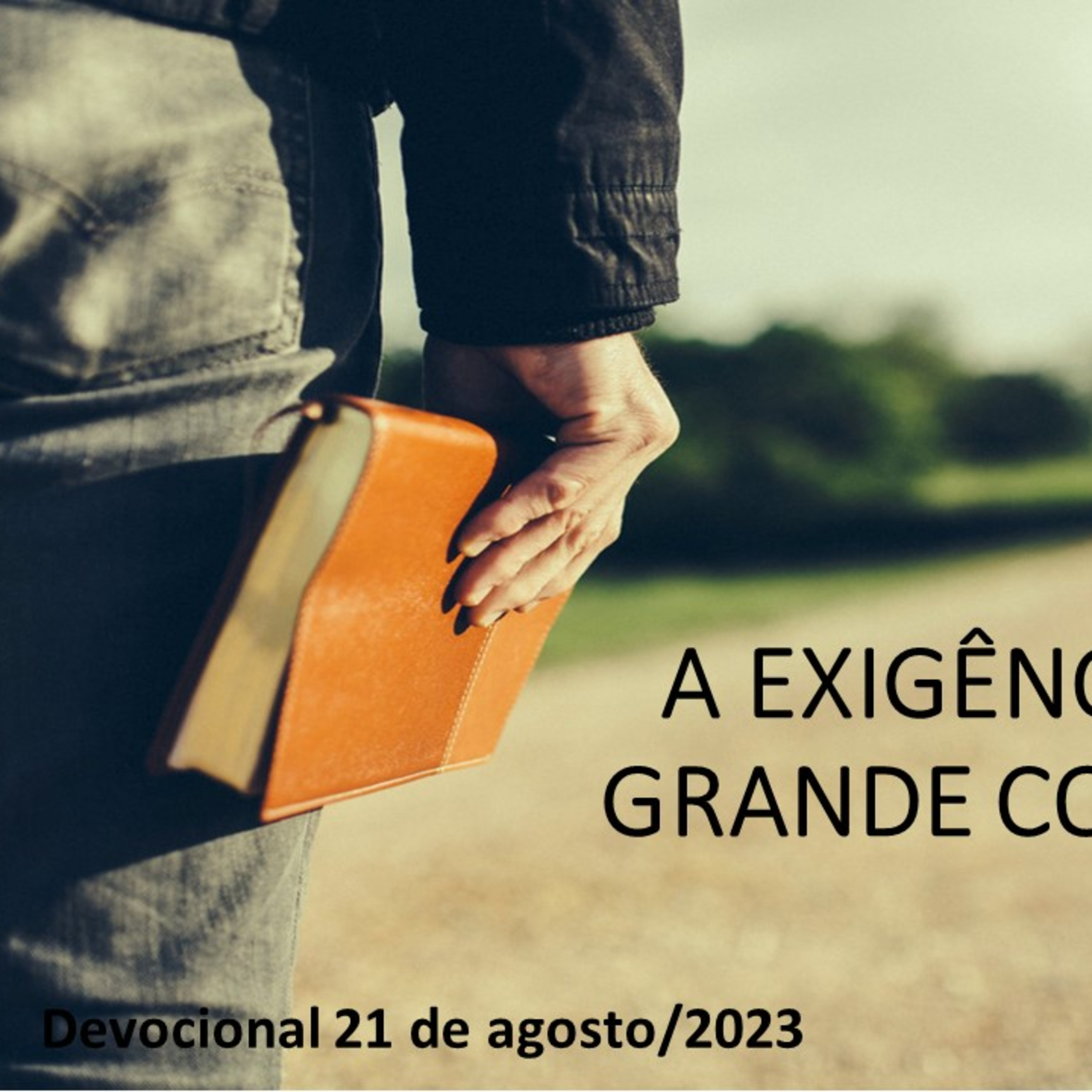 A EXIGÊNCIAS DA GRANDE COMISSÃO