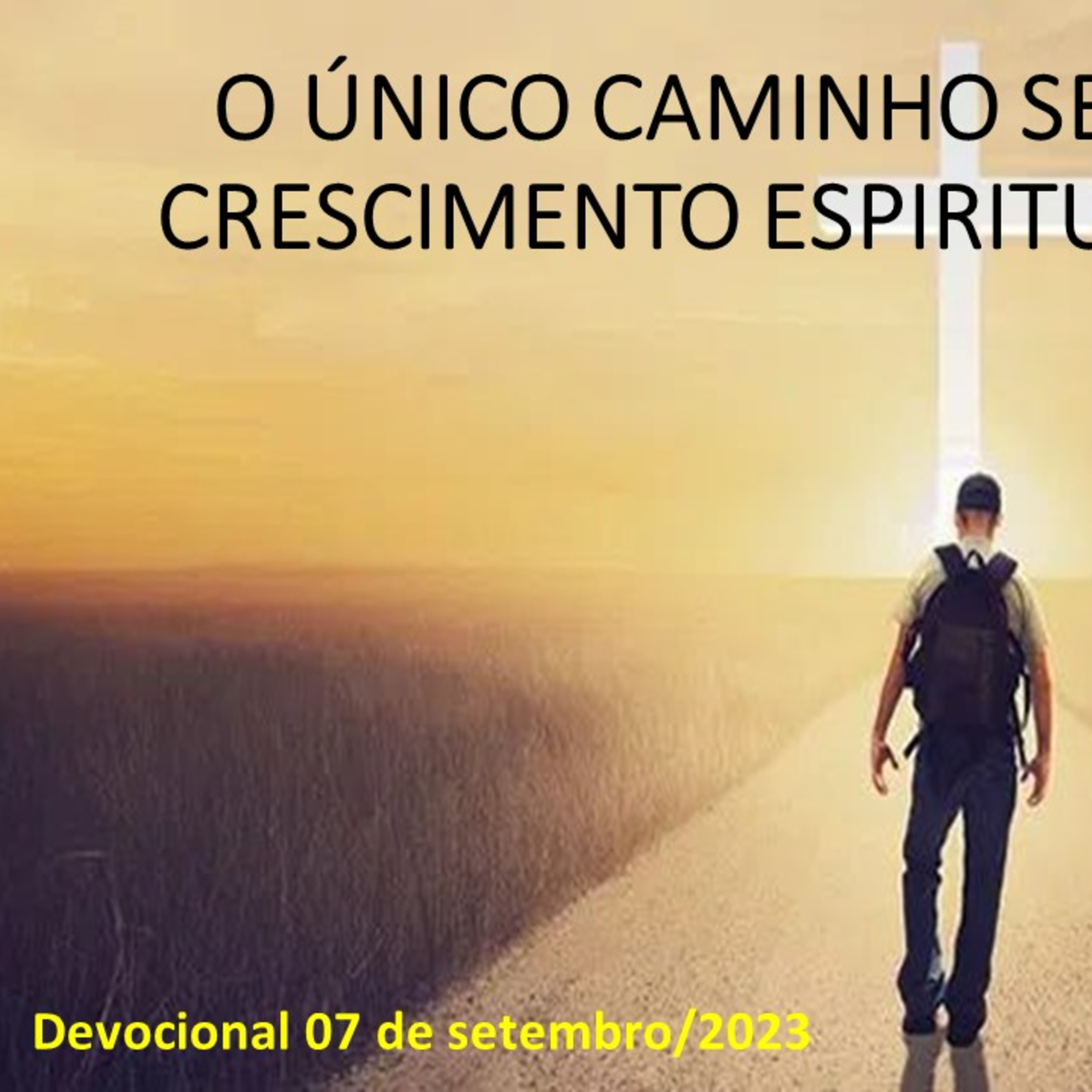 O ÚNICO CAMINHO SEGURO PARA O CRESCIMENTO ESPIRITUAL DOS SALVOS