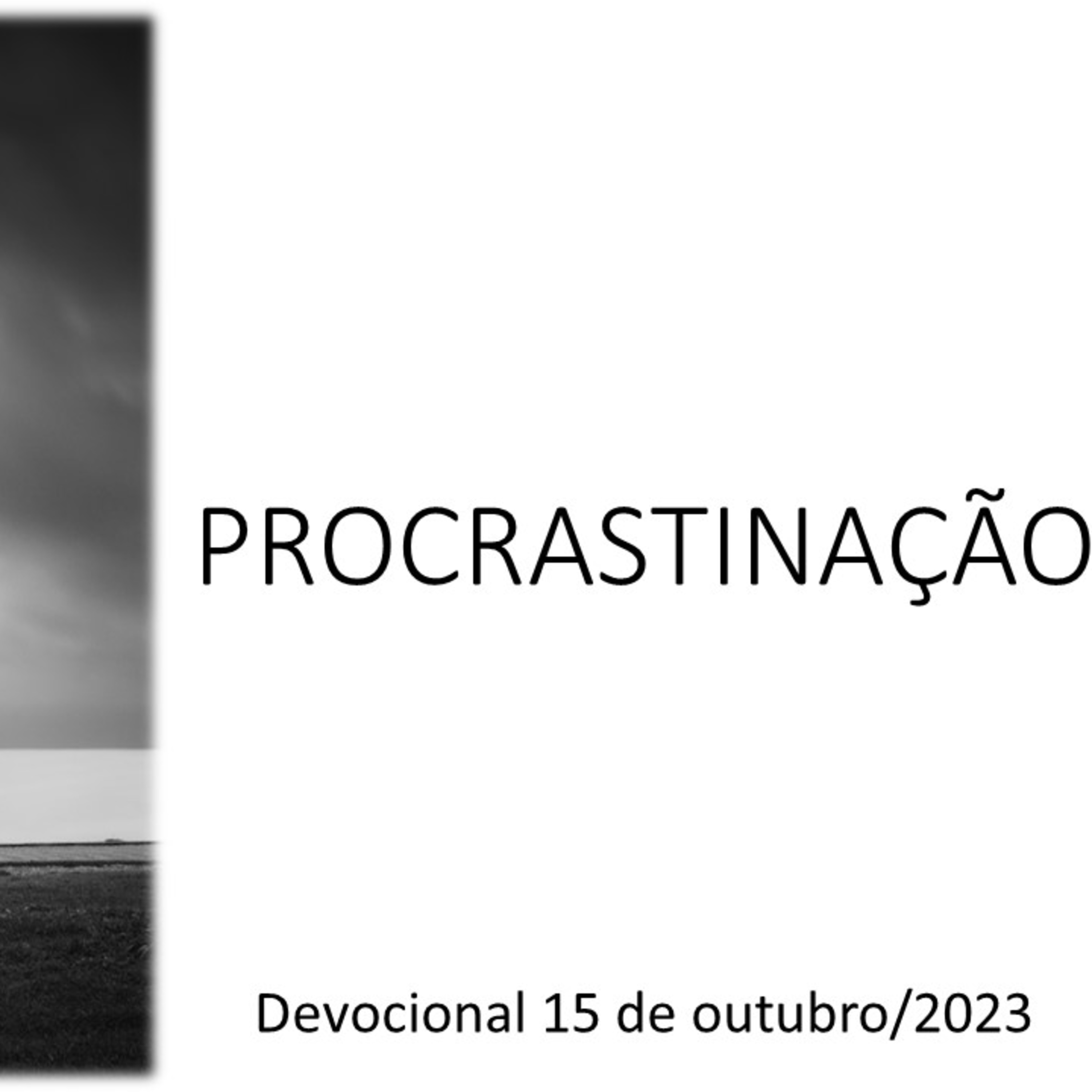 PROCRASTINAÇÃO episode artwork