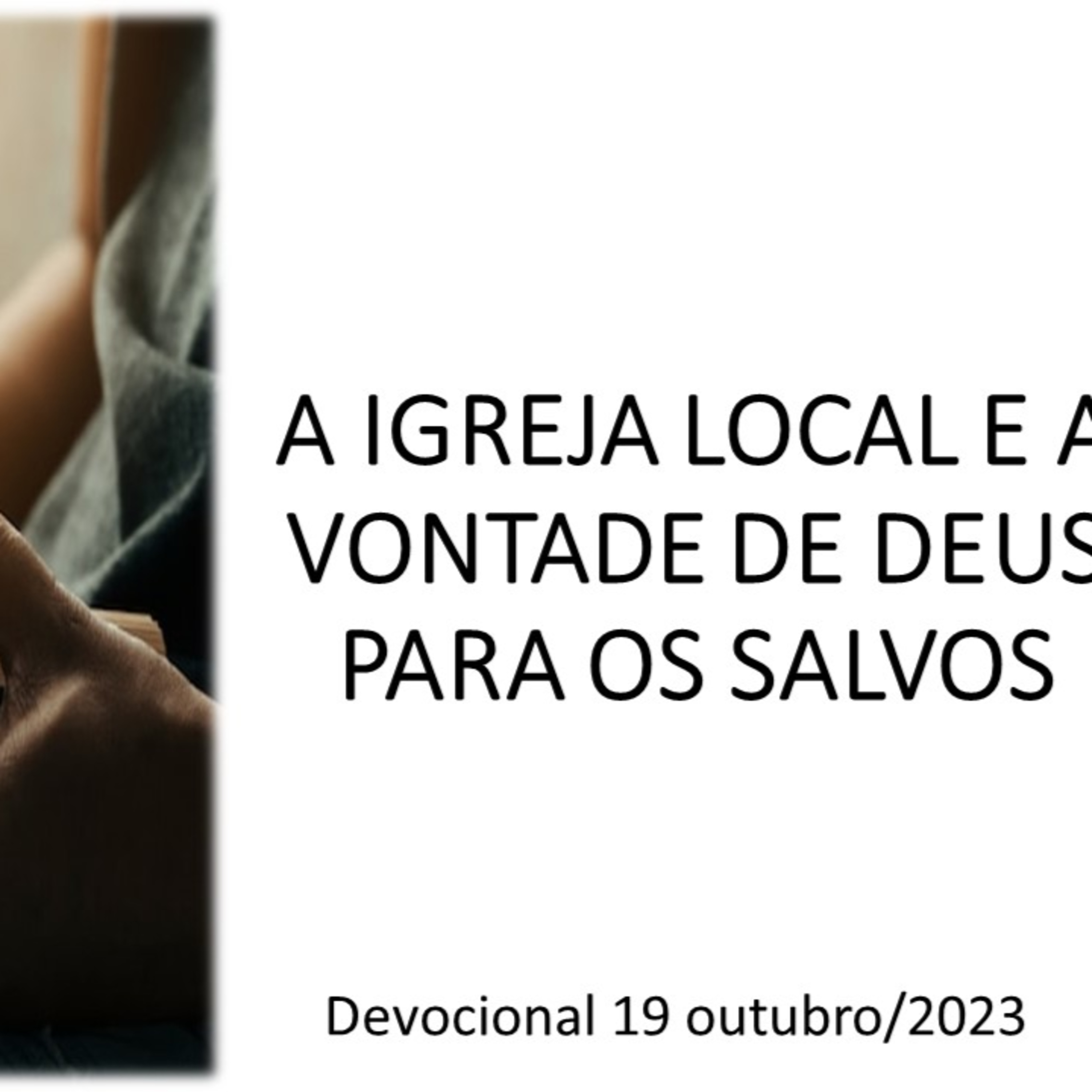 A IGREJA LOCAL E A VONTADE DE DEUS PARA OS SALVOS episode artwork