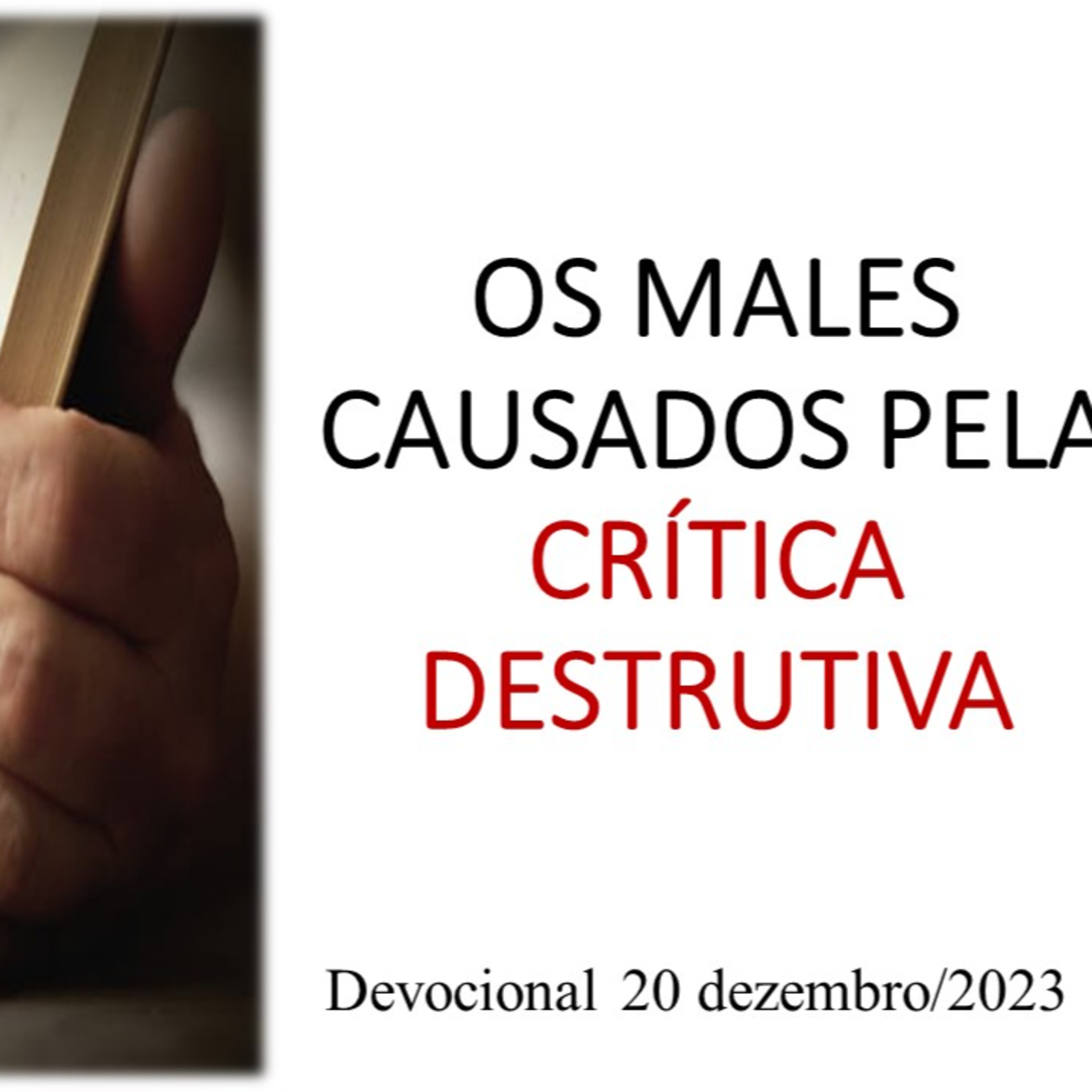 OS MALES CAUSADOS PELA CRÍTICA DESTRUTIVA episode artwork