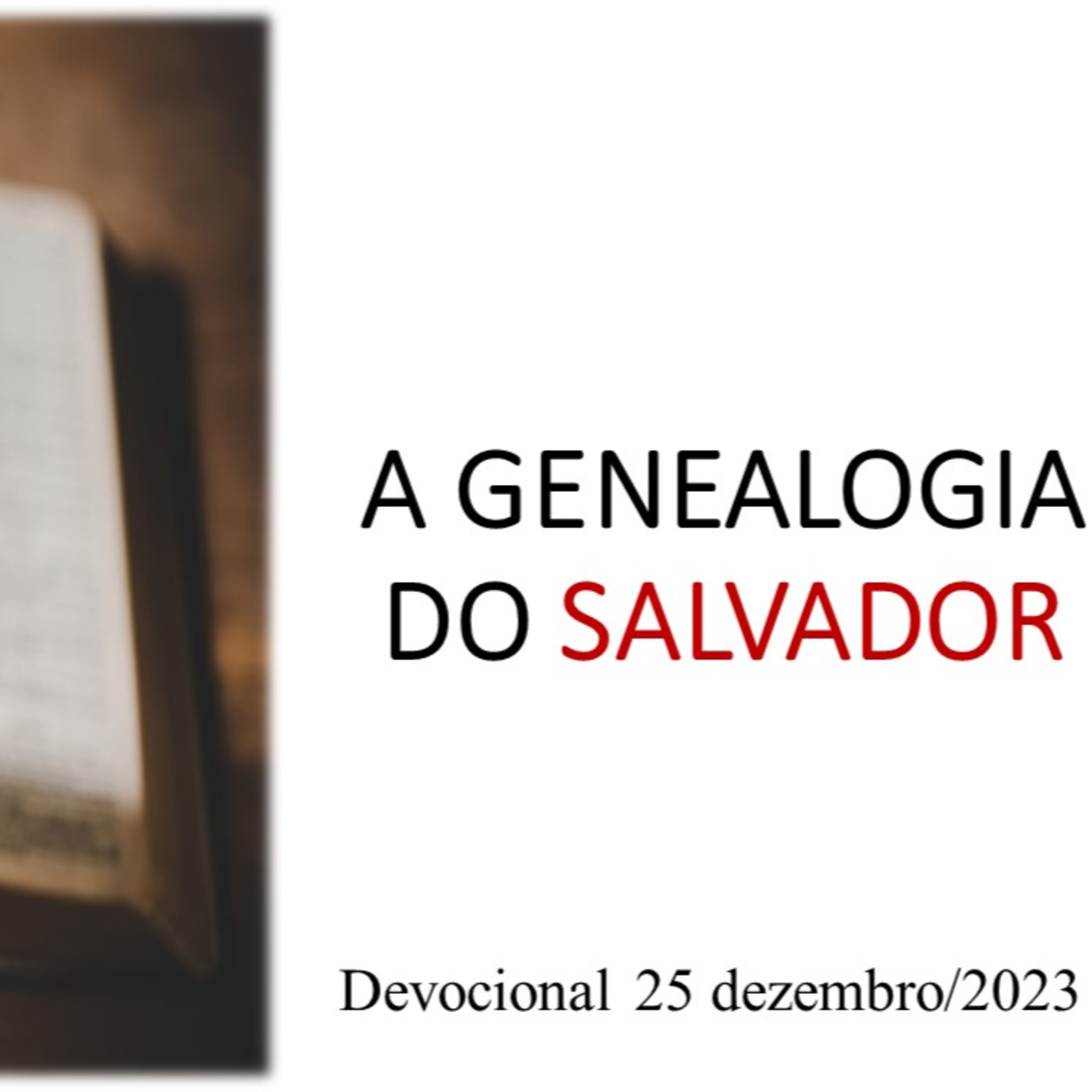 A GENEALOGIA DO SALVADOR episode artwork