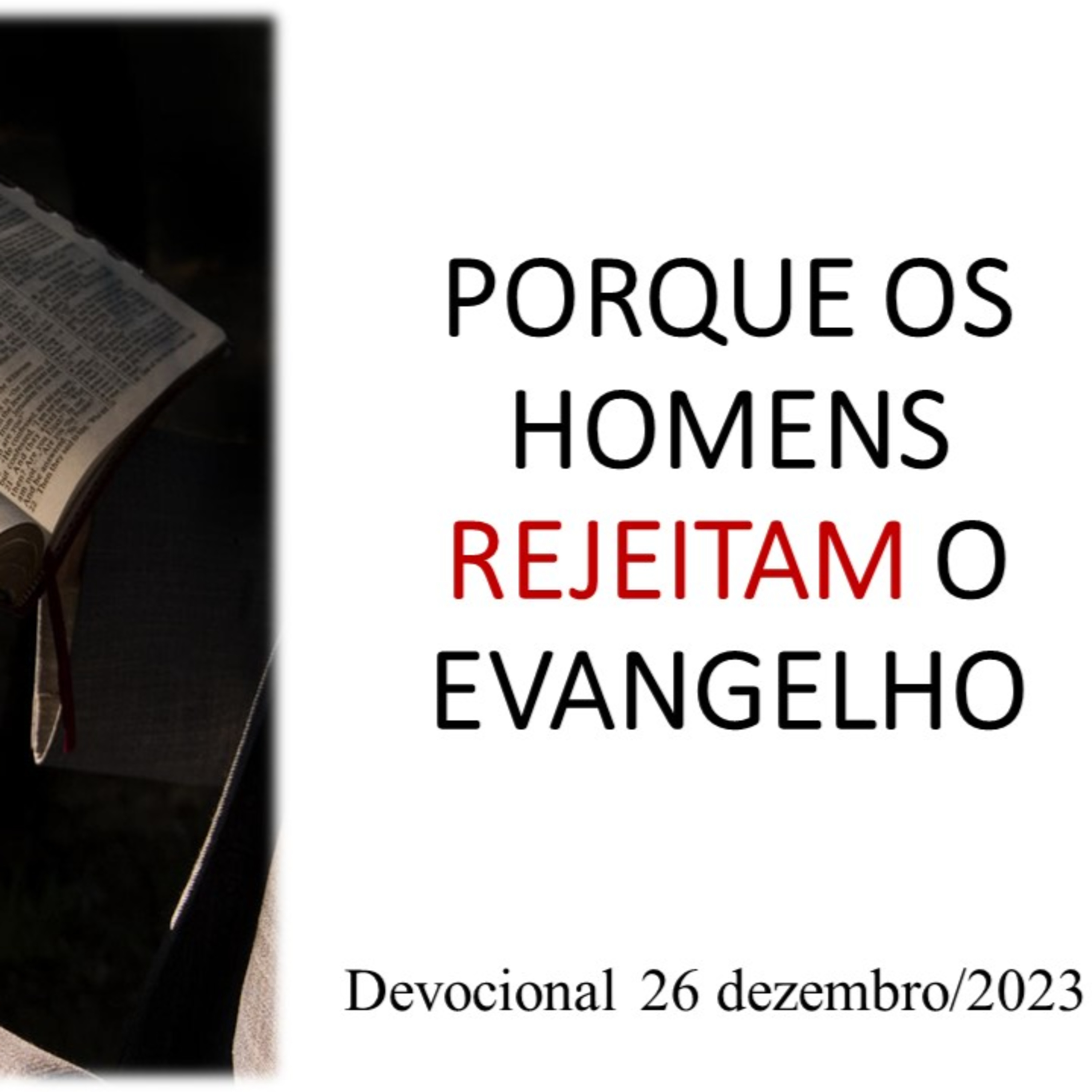 PORQUE OS HOMENS REJEITAM O EVANGELHO episode artwork