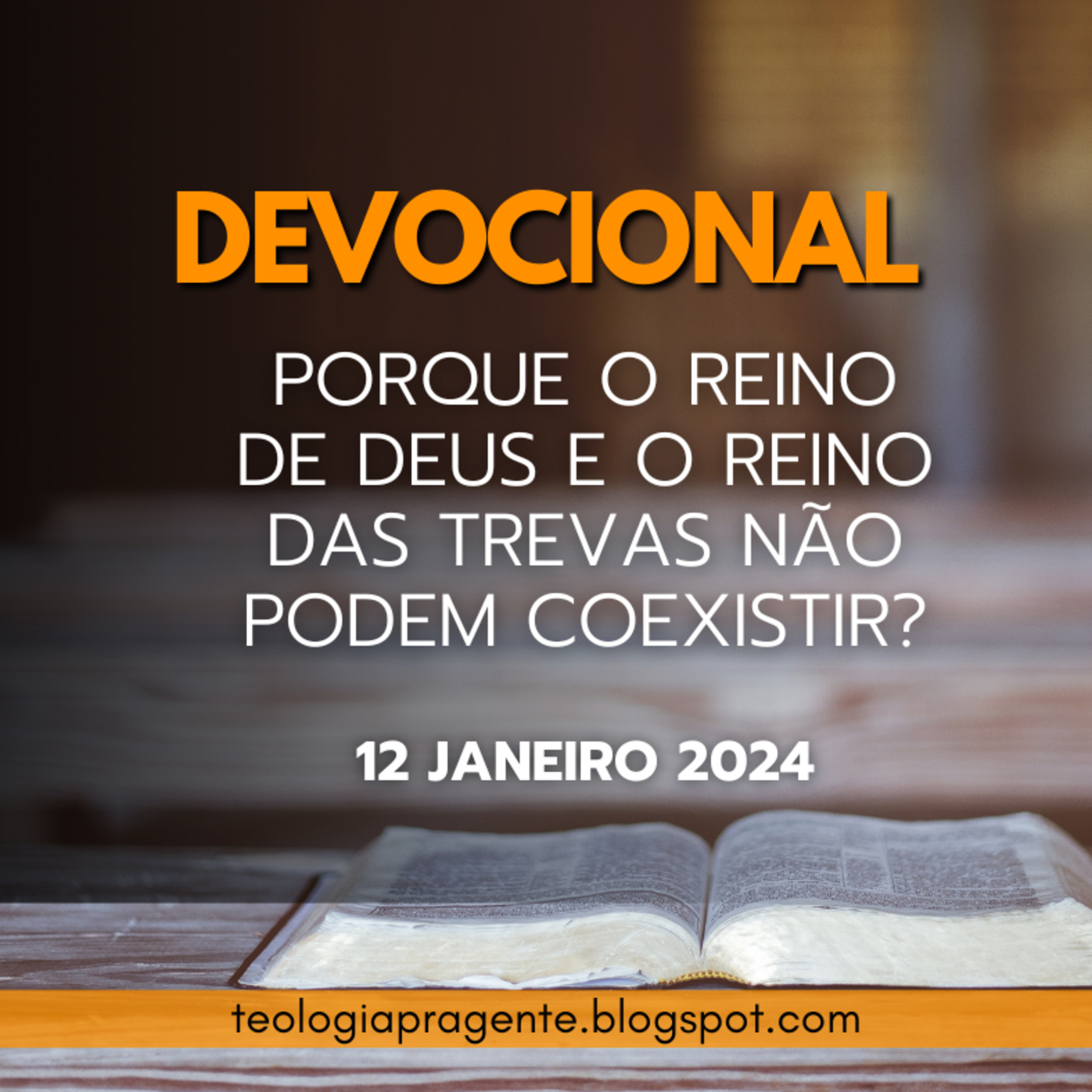 PORQUE O REINO DE DEUS E O REINO DAS TREVAS NÃO PODEM COEXISTIR? episode artwork