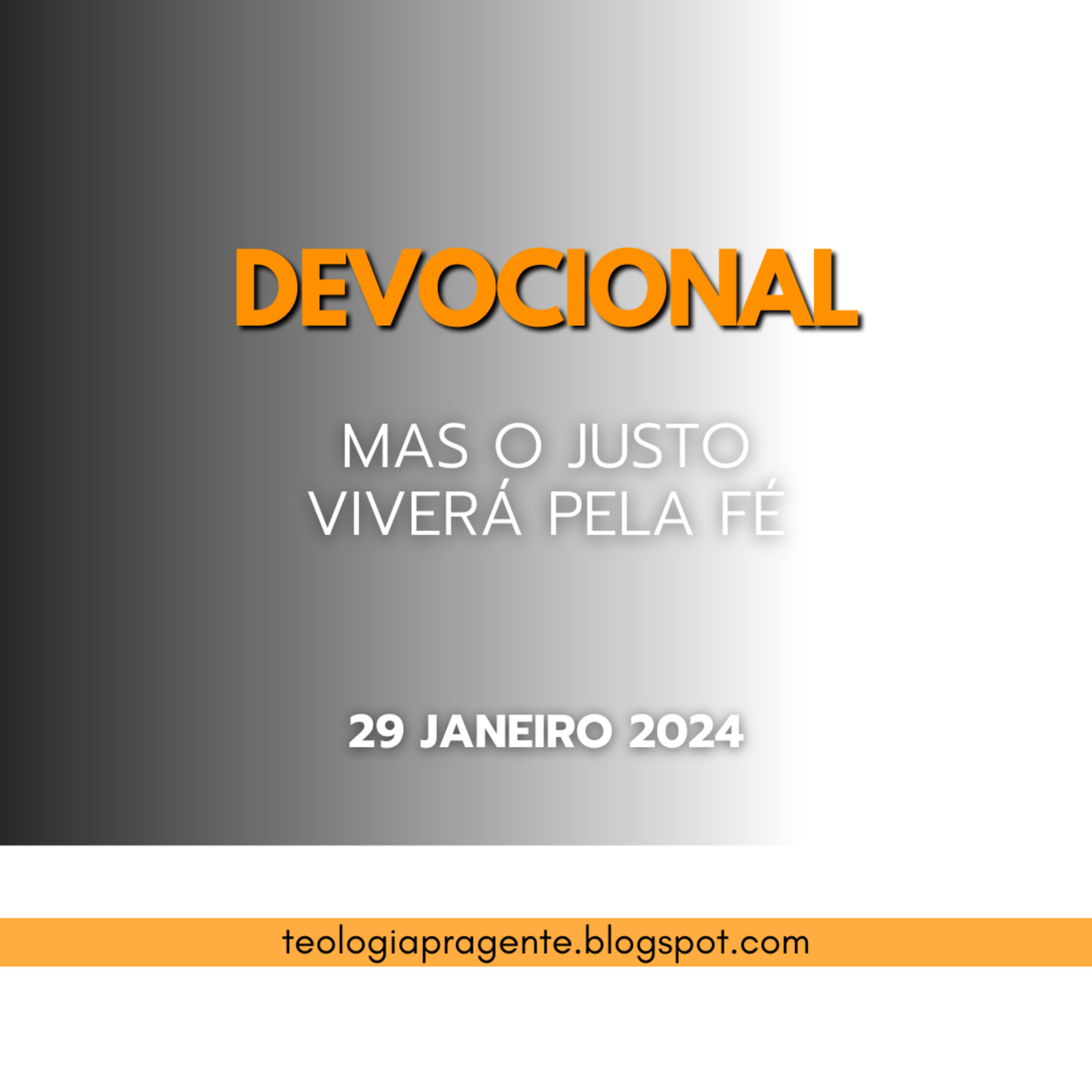 MAS O JUSTO VIVERÁ PELA FÉ episode artwork