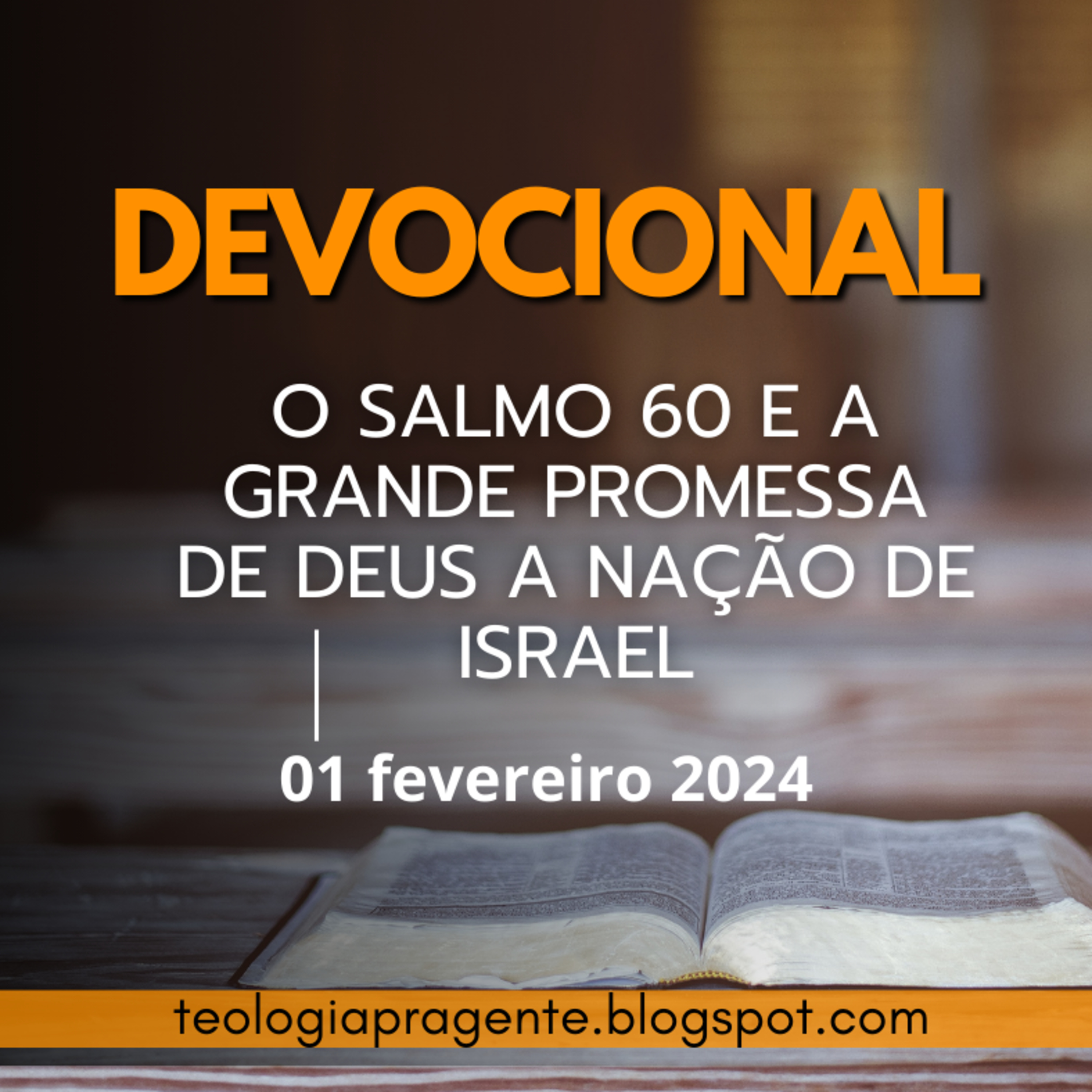 O SALMO 60 E A GRANDE PROMESSA DE DEUS A NAÇÃO DE ISRAEL episode artwork