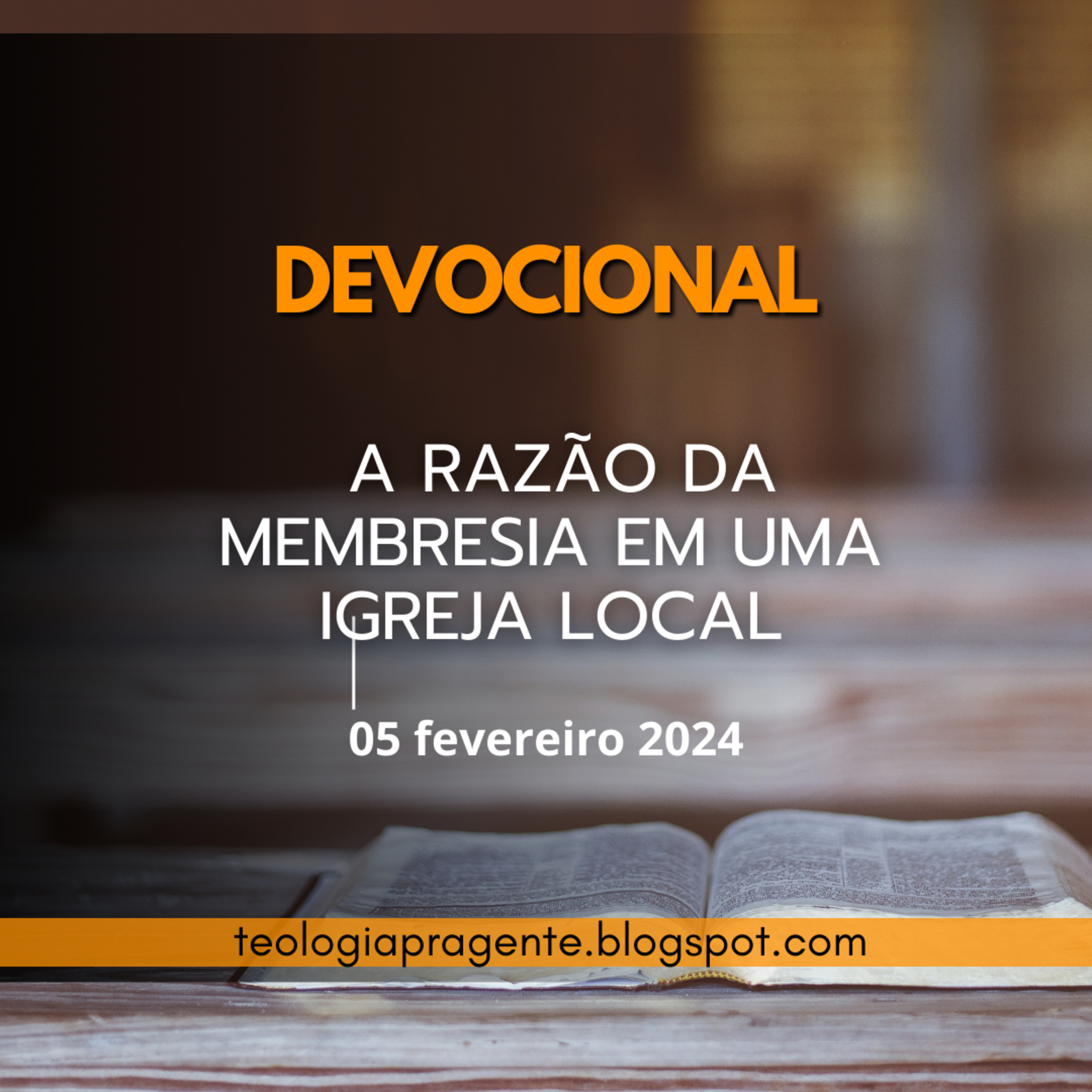  A RAZÃO DA MEMBRESIA EM UMA IGREJA LOCAL episode artwork