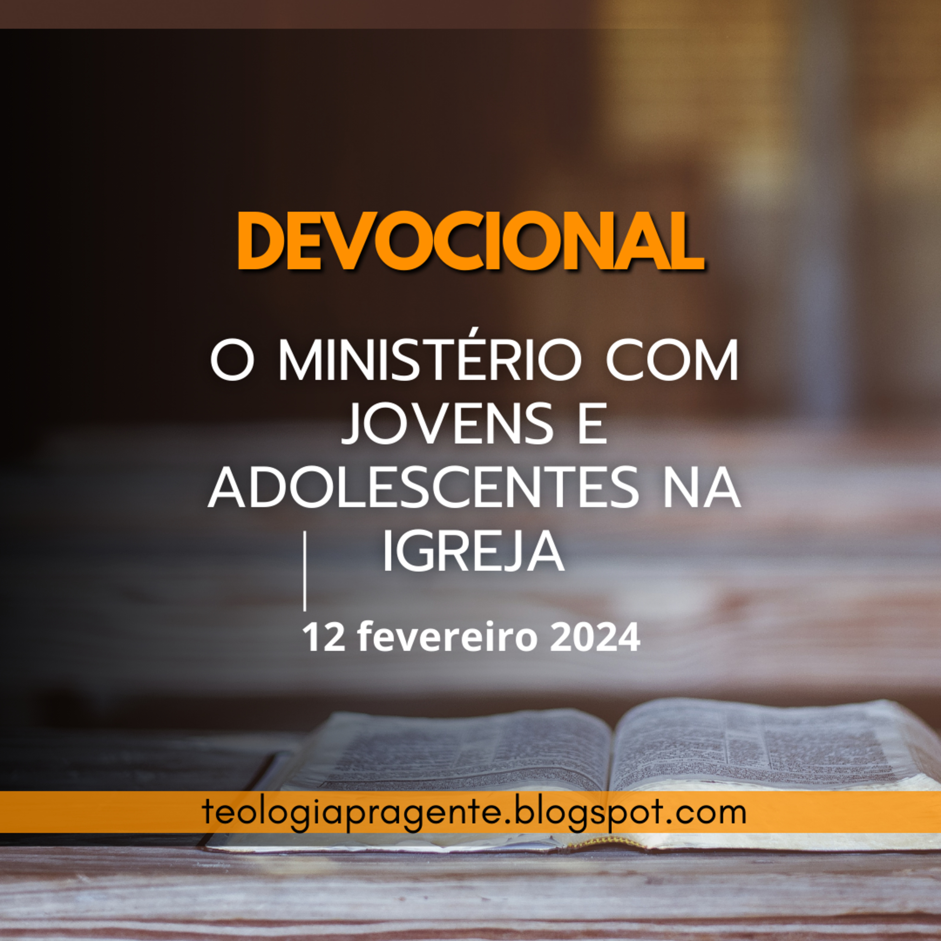 O MINISTÉRIO COM JOVENS E ADOLESCENTES NA IGREJA episode artwork
